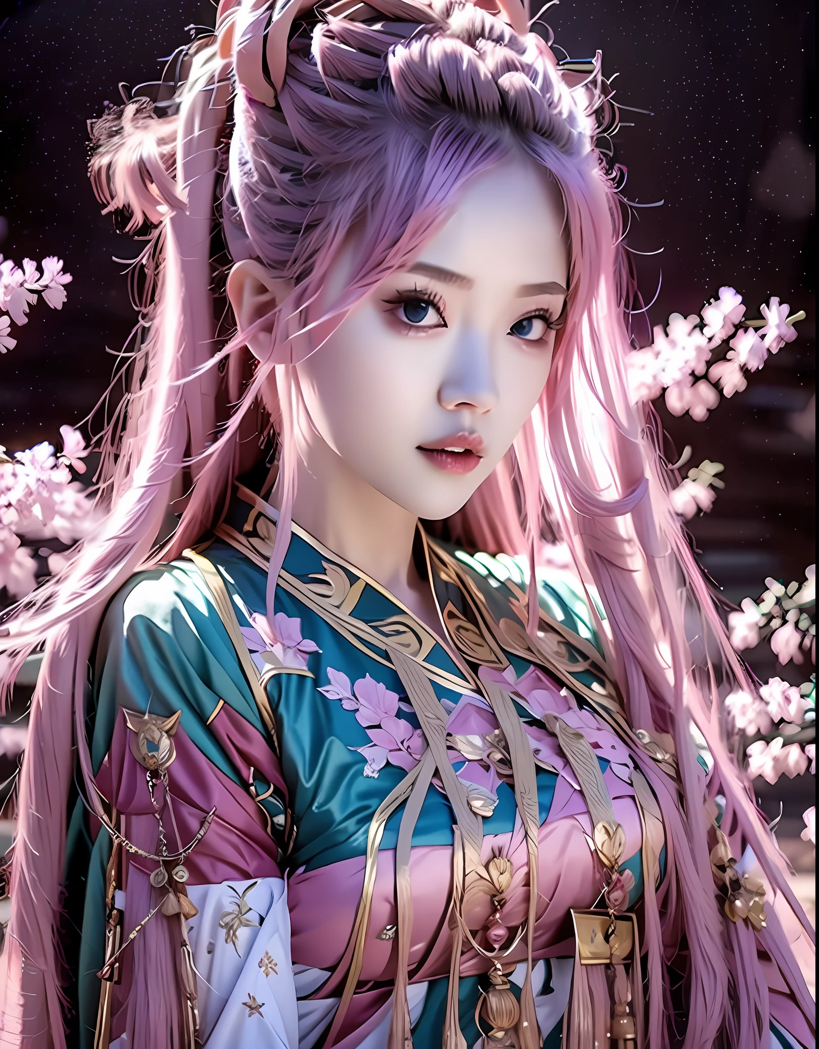 Close-up of a woman in an embroidered dress, very beautiful beauty, surrounded by auspicious clouds, Chinese fantasy, beautiful digital artwork, Ross Tran 8 K, Zhang Jingna, Xian Xia Fantasy, CGsociety and Fenghua Zhong, Chinese style, dragon-inspired cloth robe, Ross Tran and WLOP, sea queen Mu Yanling, inspired by Chu Derun, with a dragon by his side