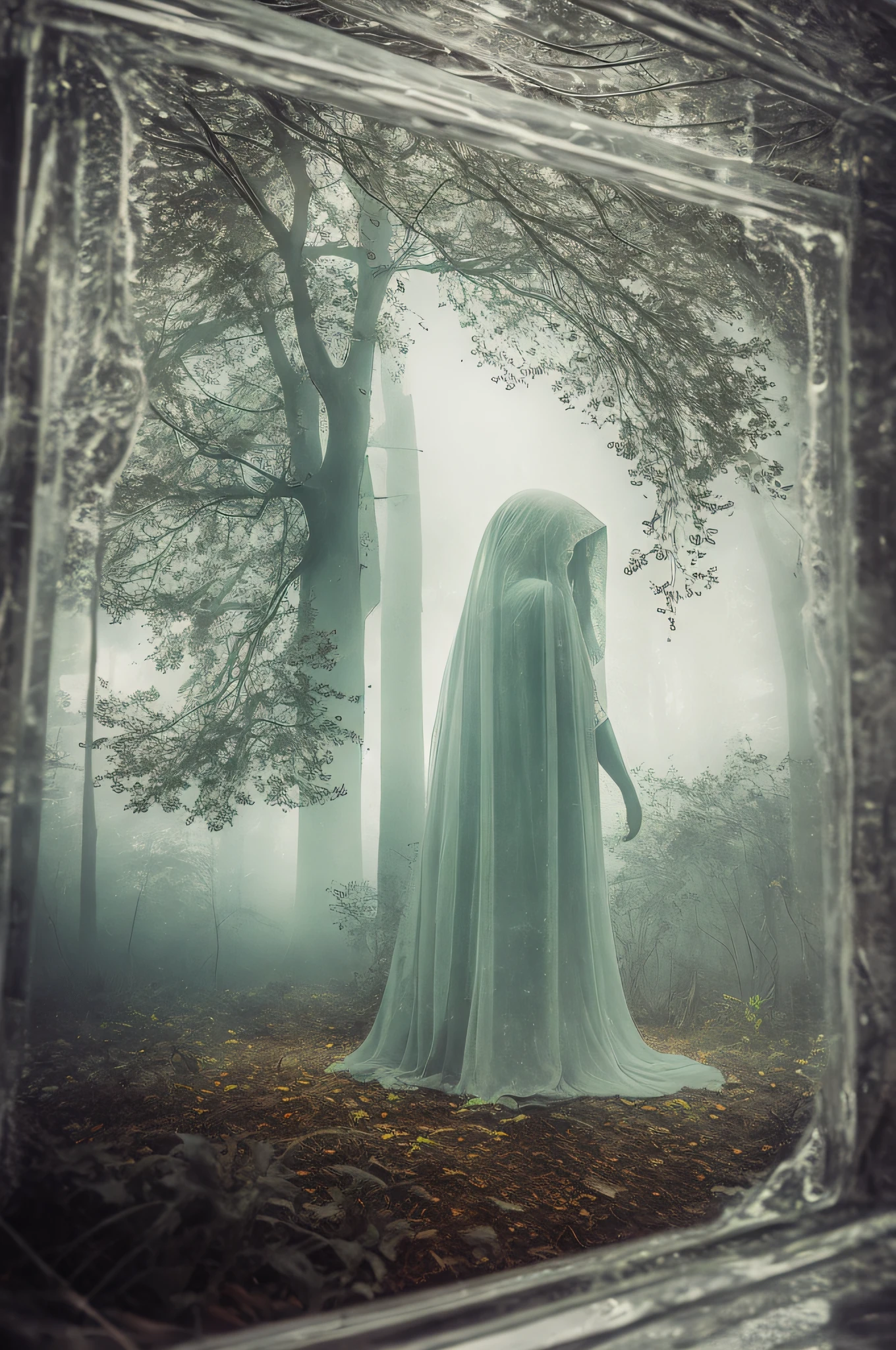 double exposure, ethereal, dreamlike, surreal, mystical, haunting, romantic, whimsical, enchanting, captivating, atmospheric, magical, enigmatic, elusive, otherworldly, mysterious, surrealistic, eerie, moody, twilight, moonlit, starry, misty, foggy, shadowy, ethereal, nocturnal, celestial, luminescent, mystical, supernatural, evocative, introspective, introspective, surreal, ethereal, dual, overlapping, transparent, layered, fusion, harmonious, blended, juxtaposed, interwoven, merged, intermingled, juxtaposition, unity, duality, balance, contrast, harmony, fusion, blending, combination, interplay, union, merging, union, composition, environment, scene, setting, backdrop, location, context, surrounding, milieu, ambience, mood, atmosphere, feeling, emotion, ambiance, tone, vibe, spirit, aura, essence, character, materials, textures, colors, hues, shades, patterns, details, elements, surfaces, objects, forms, camera settings, exposure, aperture, shutter speed, ISO, focal length, white balance, depth of field, composition, framing, perspective, angle, lighting, contrast, saturation, post-processing, filter, lens, equipment, technique, subject--q 2