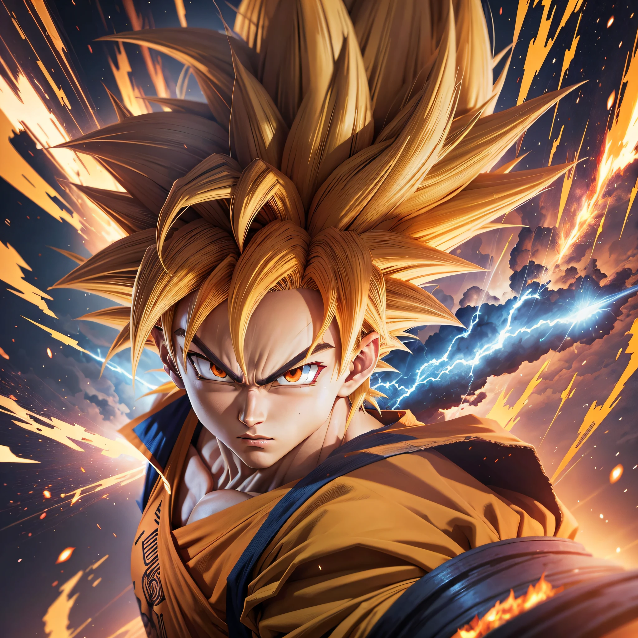 Goku Super Sayain God --auto --s2