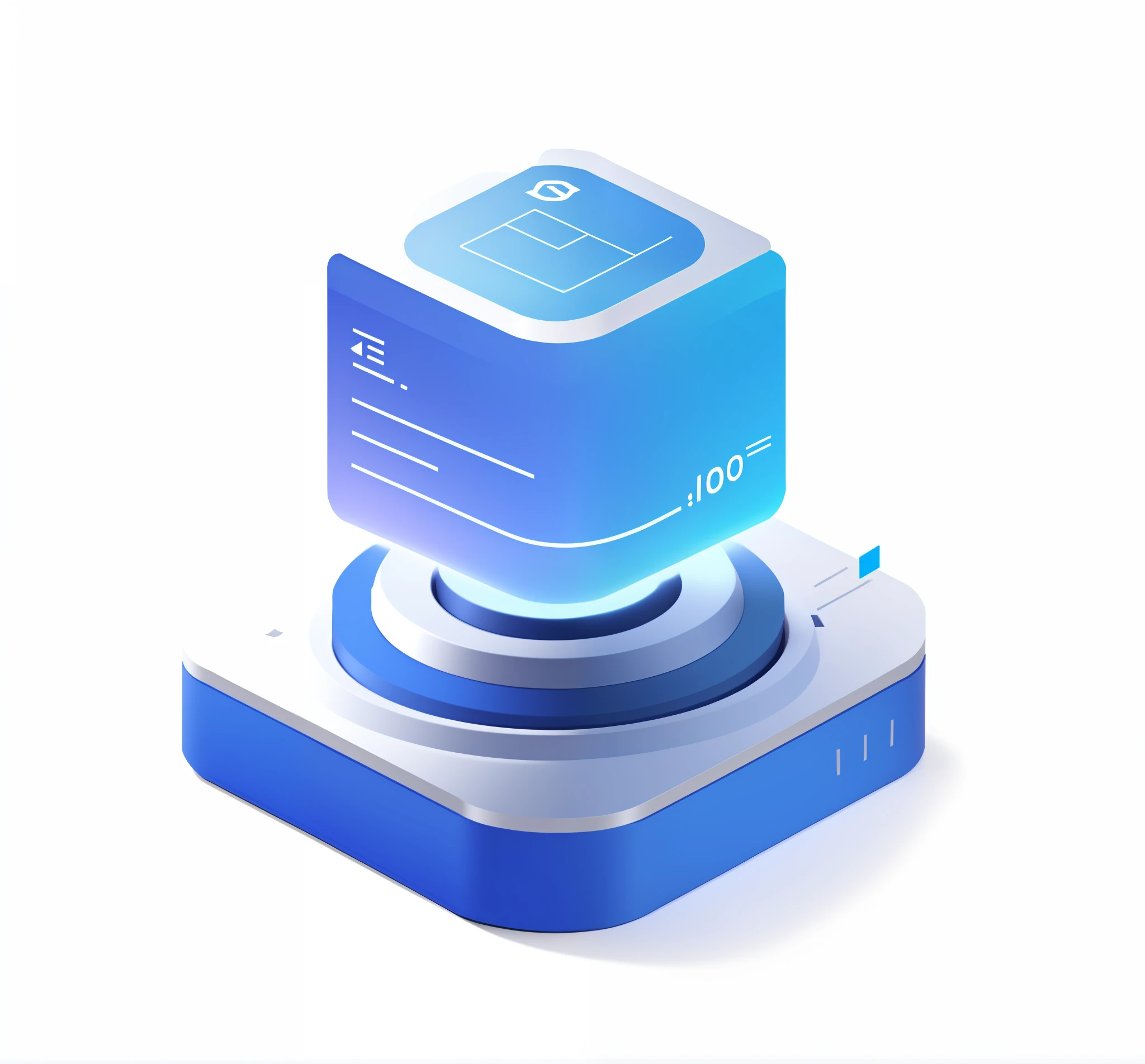 A conceptual data icon
