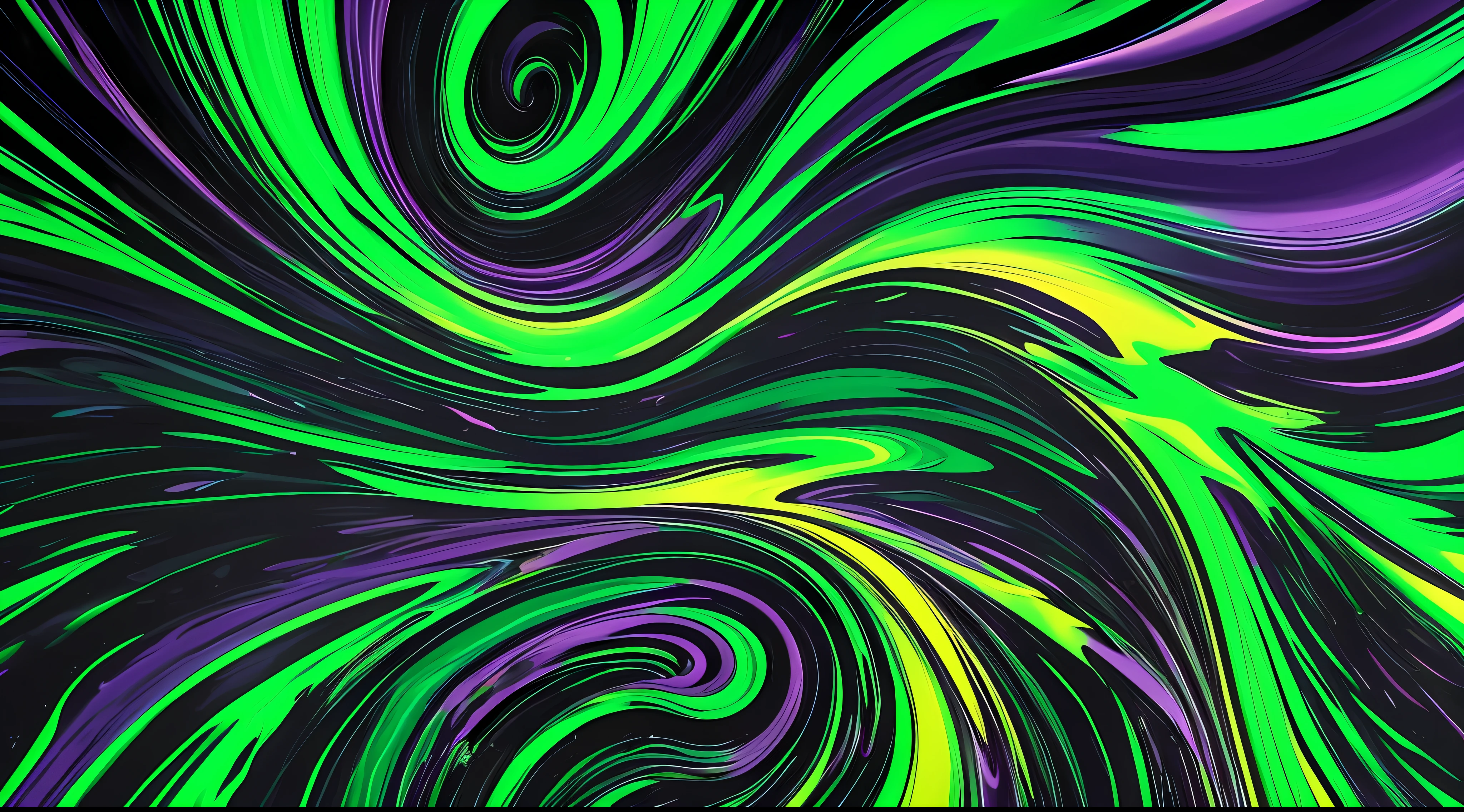 A closeup of a purple and black swirl with a black background, spinning liquid abstract art, spinning paint, swirling paint colors, colorful swirls of paint, swirls of paint, swirling liquids, bright purple swirls coming at it, swirling fluid, abstract liquid, electric swirls, liquid simulation background, intricate flowing paint."