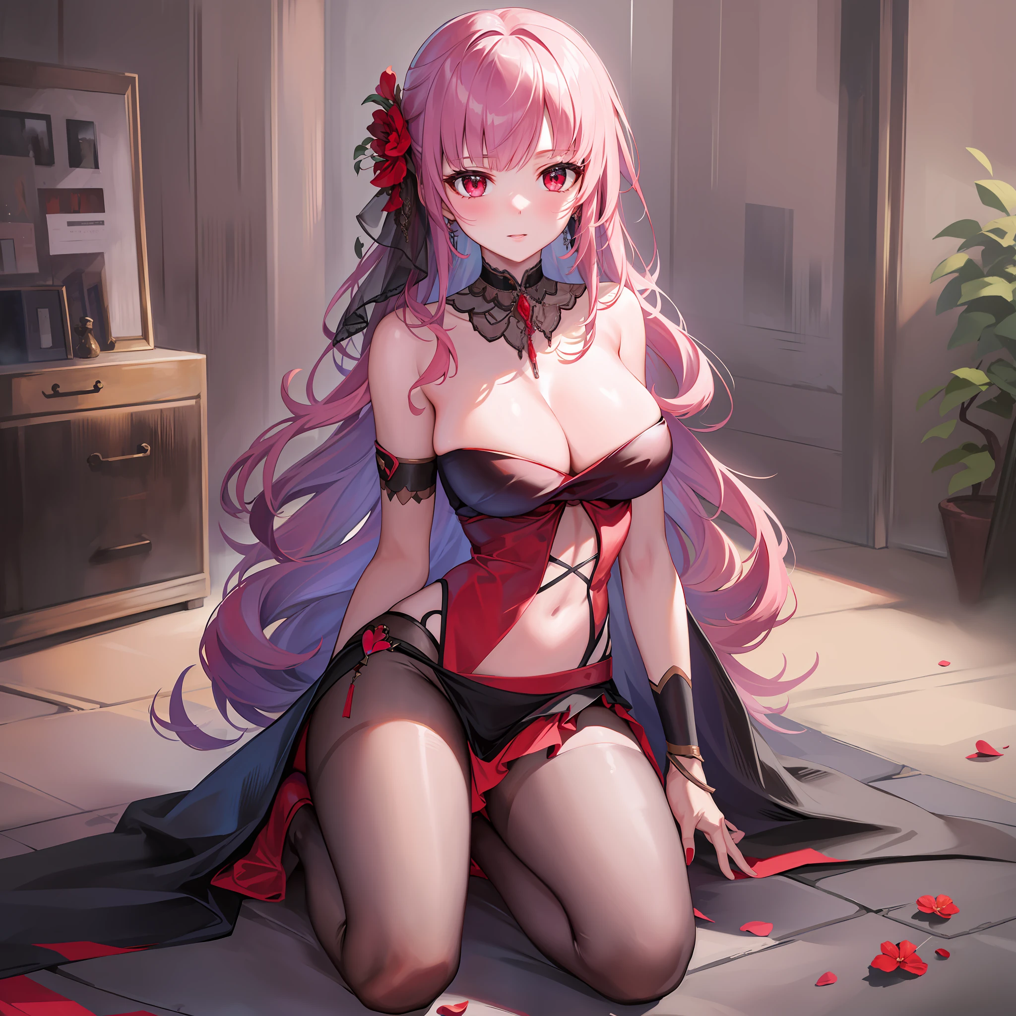 ((Masterpiece)), (Best Quality), callired, (NSFW:1), Full Body, Solo