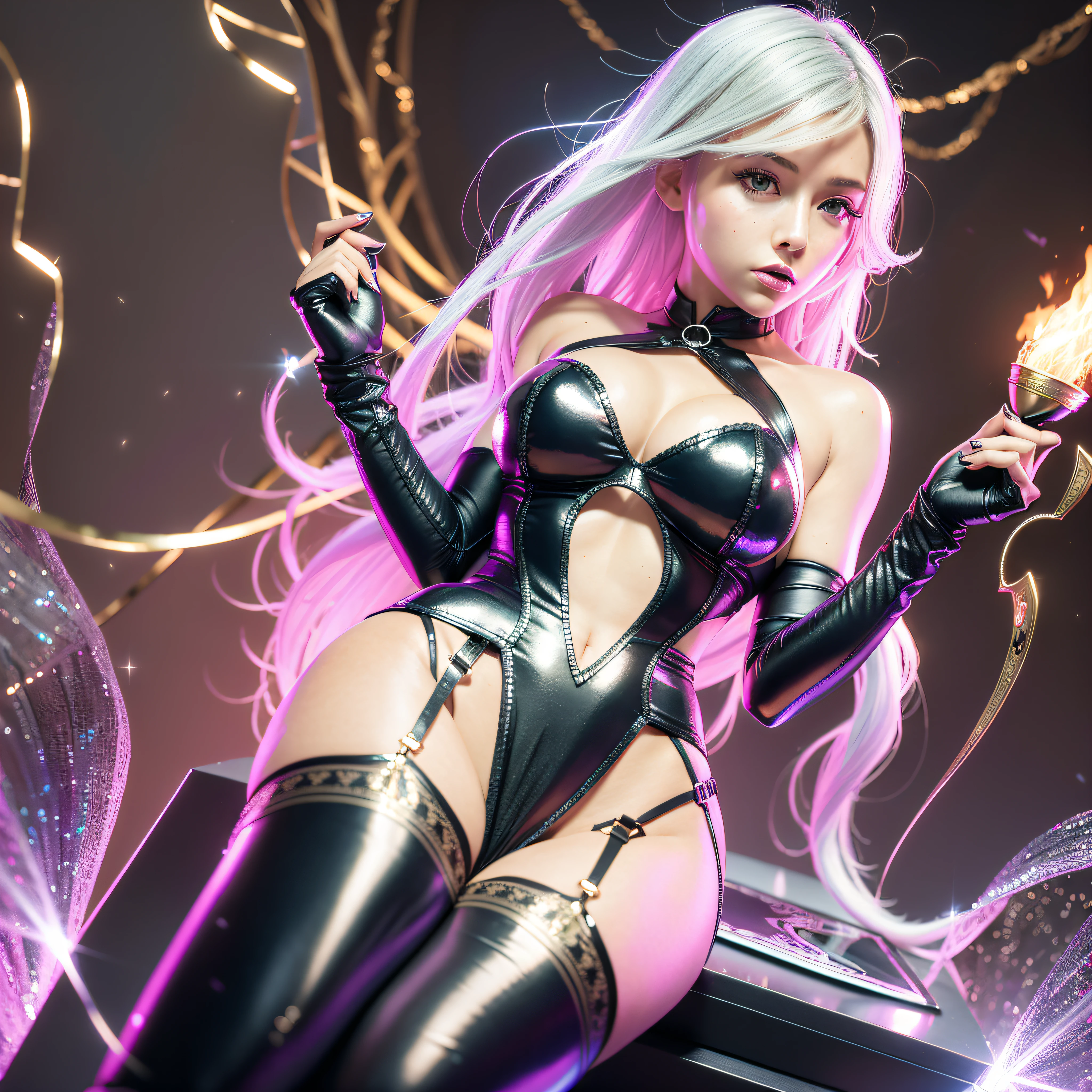 raw Magic metal robot female dominated varied angle below-close near a Will-o'-the-wisp full-plated-armor-massive chaos dark evening Pro-photorealism lights sun illumination luminescence depth resolution optimal perfection ultra precise maximum Lightning contrast global illumination cgi vfx sfx sfx reflex ultra detail Octane rendered extremes enhanced graduated UHD XT3 16K DSLR HDR UnrealEngine5 romm rgb pbr 3dcg fxaa blu-ray color-coded backlighting anti-aliasing fkaa txaa rtx ssao opengl-shaders glsl-shaders post-processing post-production cell-shading tone-mapping equirectangular 360 meticulously entangled a magical wizard burning fire incandescent embers calciferous hearth "the travelling castle" cremations heart A necromancer Dark style Vampire Tourmaline 16k "Wanda Maximoff" Elizabeth Olsen 32years muscular symmetrical body heavily dressed Cosplay 16K "Scarlet Witch" turquoise ultra-beautiful eyes lazuli delicate soft face glowing effect tyndall mouth Open teeth smile (detailed high skin: 1.3) Bokeh absurd 16k short hairstyle suave seductive dramatic vest dress shoulders lace white shirt sleeves white lace sneakers best ratio four fingers and an inch Magic hands: 1.3 clavicles papillotes silk satin felt seams strange corsait navel skirt loose swinging spinel thick leathers thighs covered garters revealing legs garters dominant boots solid bulky fur black abundant short Indigo thick underwear imposing fullbodye heart armor "Heavy Metal" metallic 16k magic covered flat opal bands copper chainmail chrome ruby throne occult Crystalline 16k War submit devastated temple Lava-glass-dazzling strike multishoot-plasmalight ruins 16K Guweiz and James Jean by tattoo CGSCOSITY, etc. Lightweight nsfw