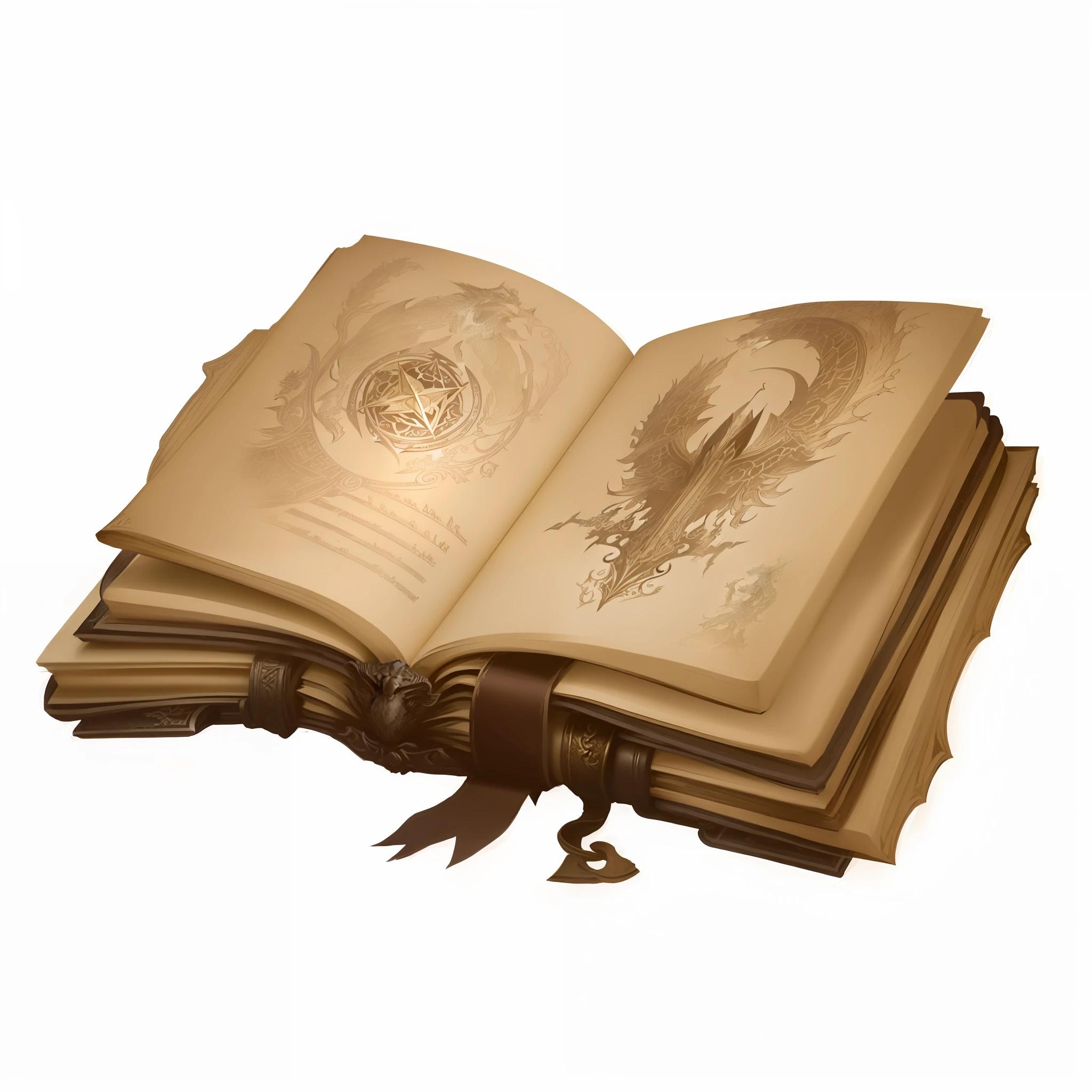 an old book with a dragon on top of it, floating spellbook, spell book, grimoire page, grimoire, old artbook, fantasy book, fantasy d&d magic item, lost grimoire, magic book, fantasy rpg book illustration, fungal pages, rpg reference, codex, fantasy game spell, holding grimoire --auto --s2