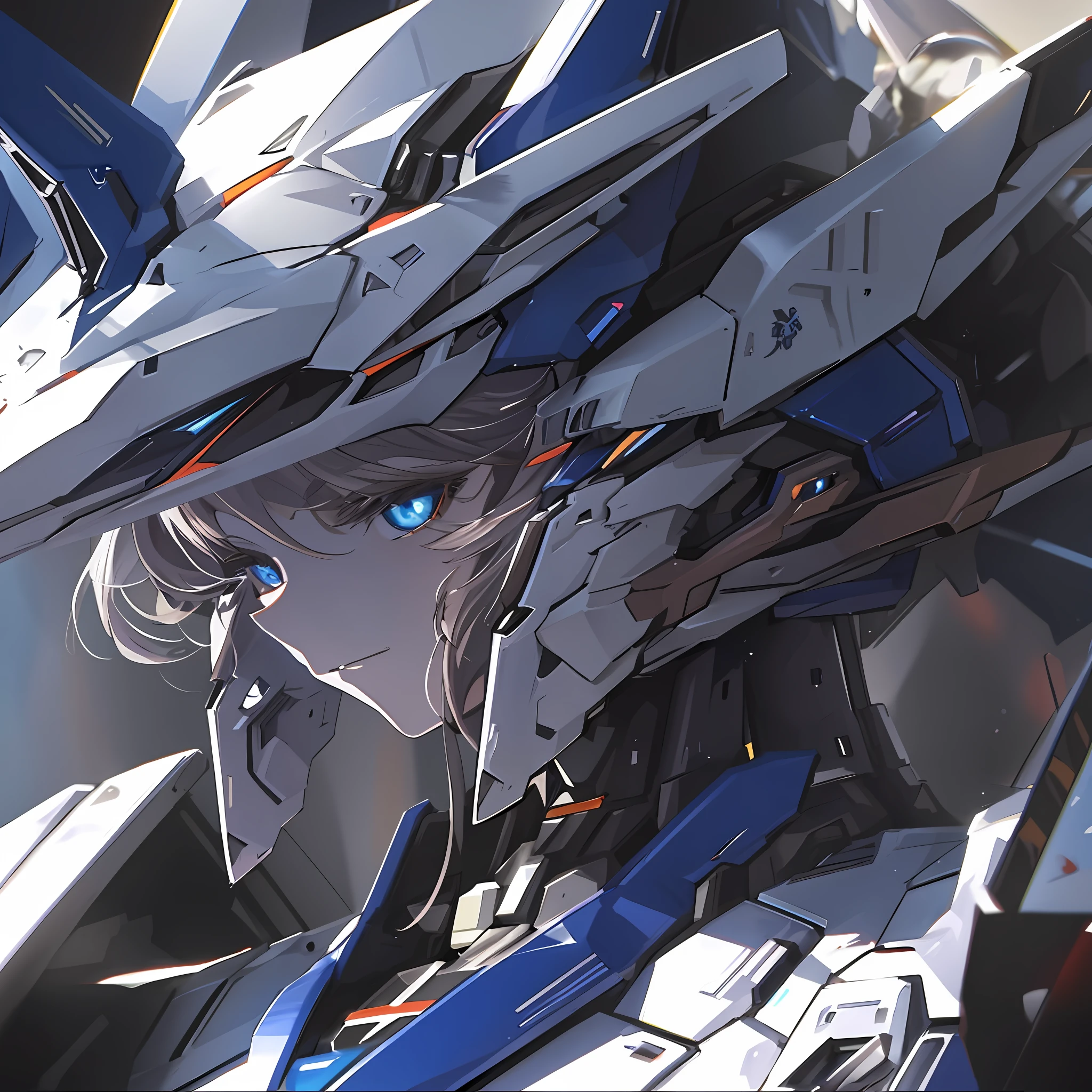 anime, a woman with a futuristic helmet and a futuristic suit, detailed digital anime art, advanced digital anime art, anime mecha aesthetic, detailed anime artwork, detailed anime art, detailed anime character art, modern mecha anime, highly detailed anime, detailed key anime art, clean detailed anime art, digital anime art, mecha asthetic, digital advanced anime art