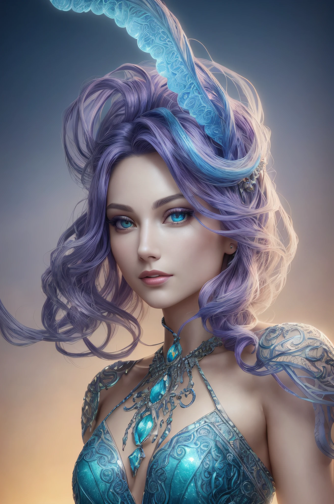 Beautiful 25 year old woman, Dreamlikeart, highly detailed airbrush art (((surreal)), intricate details, volumetric lighting, (masterpiece: 1.2), (best quality), 4K, ultra detailed, (dynamic composition: 1.4), highly detailed colorful details, (iridescent colors: 1.2), (bright lighting, atmospheric lighting), dreamy, magical, dynamic composition, ray tracing, specular lighting, shallow depth of field, crazy details, hyper-detailed, mixing exposure, HDR