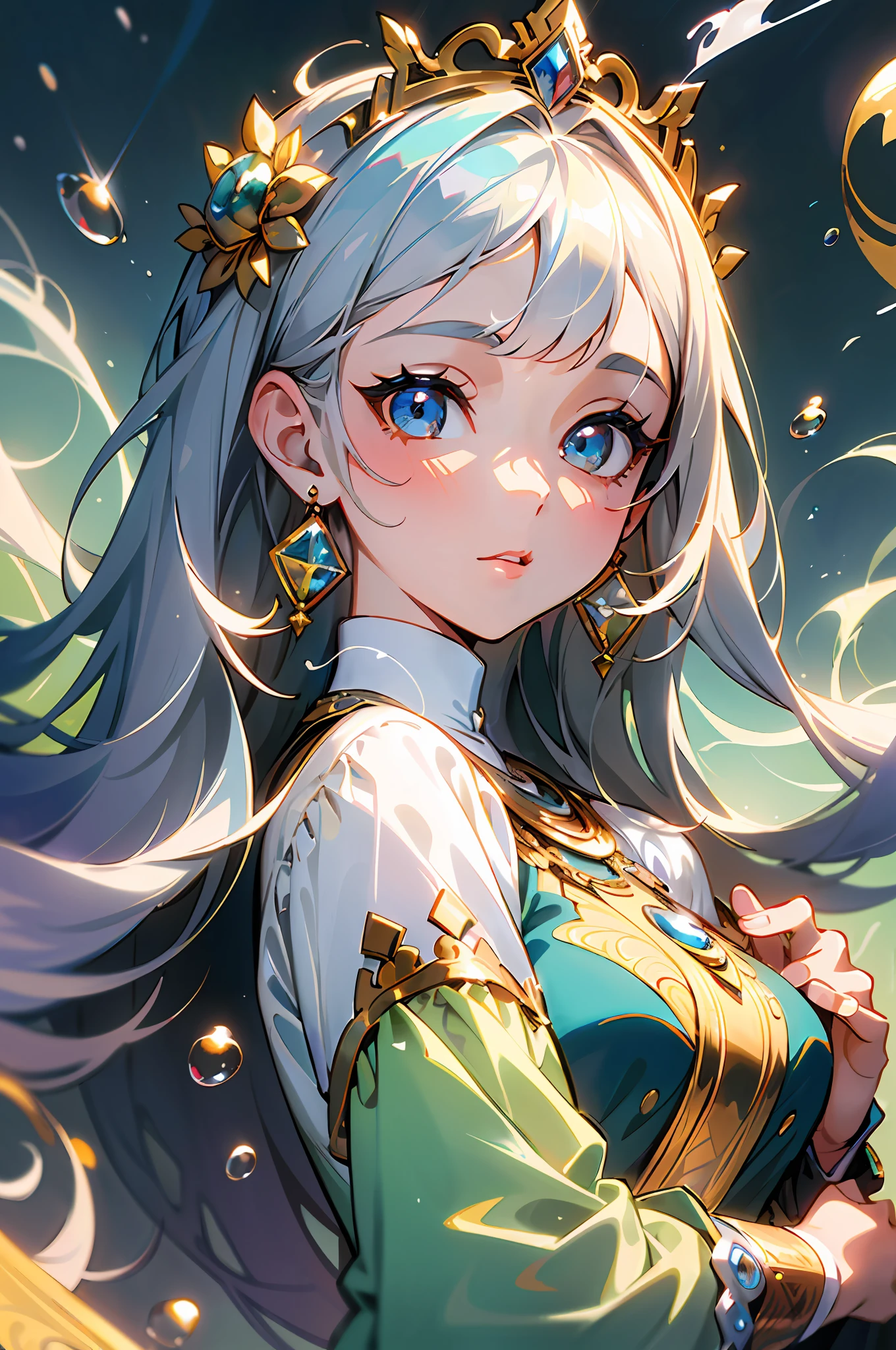 In (masterpieces of the highest quality), the (ultra-detailed) illustrations come to life. This artwork is characterized by (3 girls), standing in a confident posture (wearing fashionable clothing), and (looking at the viewer), as if in (interview). Under (simple background), she (beautiful and delicate eyes) stole the spotlight, exuding charm and depth. With (flawless beauty) and a bright color palette, the artwork (highly saturated) creates a captivating visual experience. Colorful splashes and floating bubbles add a touch of whimsy, while the (bright) glow accentuates the focus on her face. The attention to detail in this illustration is indeed (extraordinary) skin (white and tender).