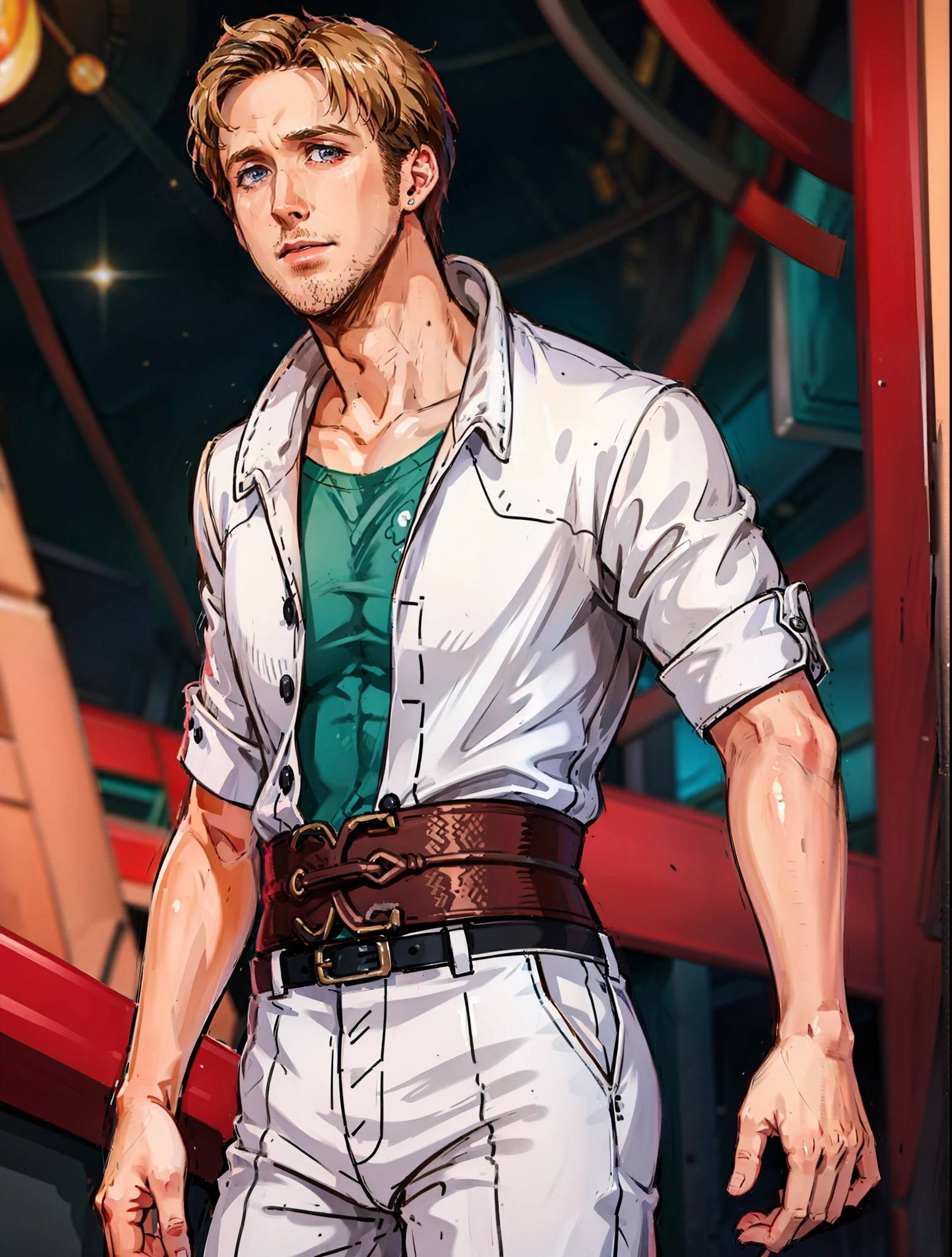 Ryan Gosling, Jo Jo anime style