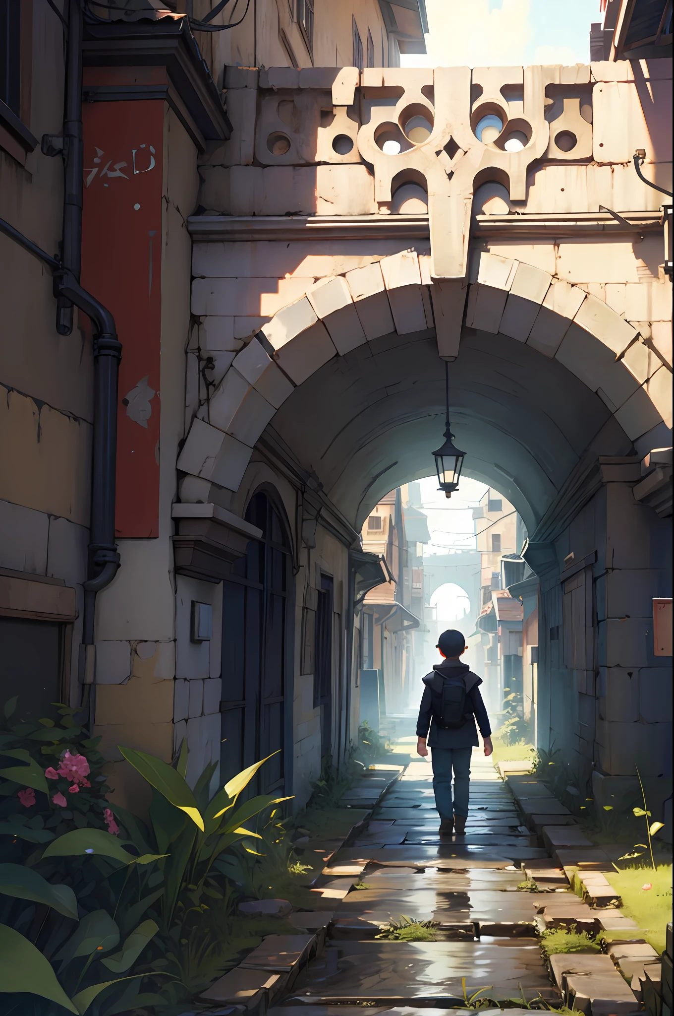 Boy, Otherworld, Crossing