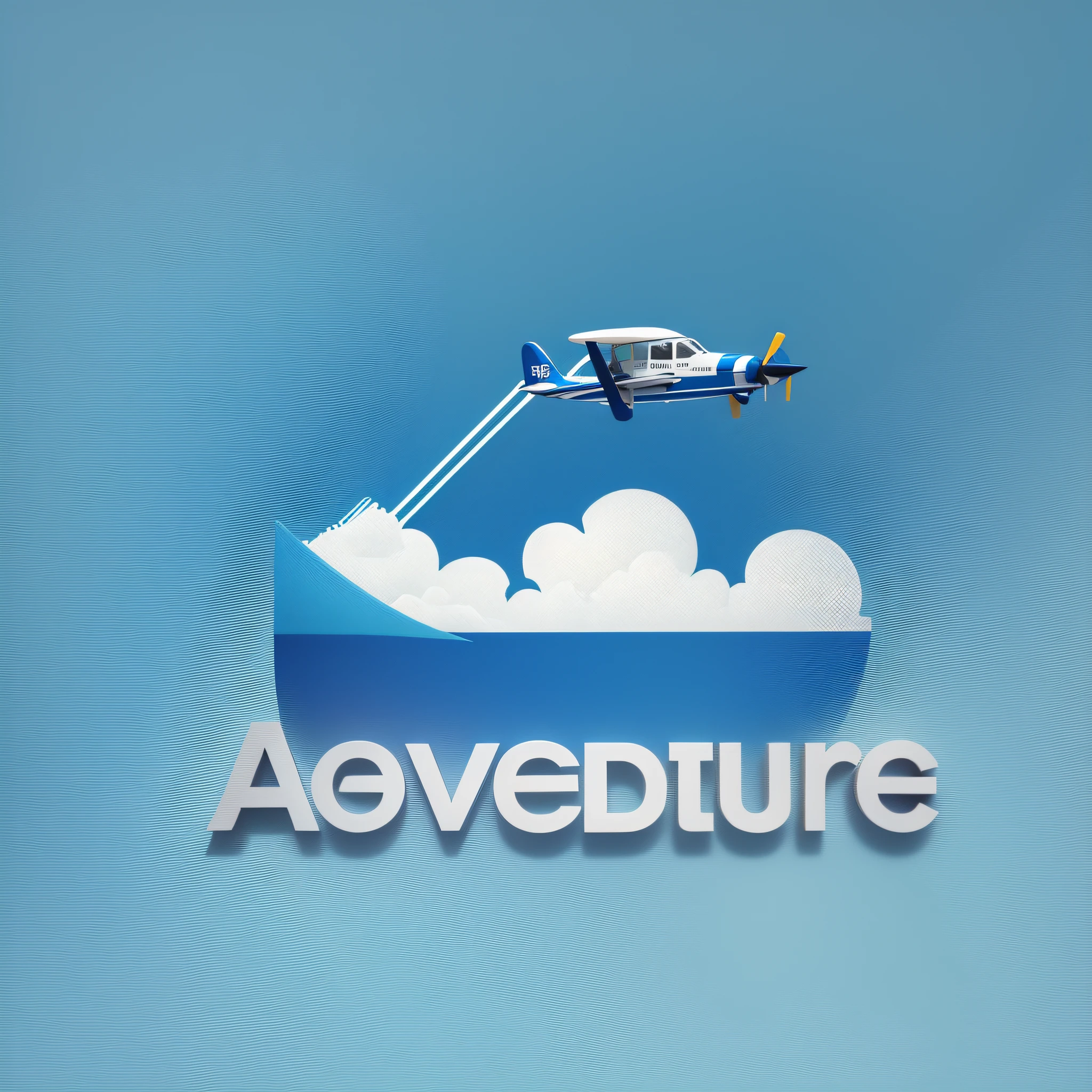Design a LOGO, the main color of the logo is bright blue, representing the openness and freedom of the sea, sky and travel. On a blue background, "TravelGo" is displayed in white font, the font style is simple and easy to identify. In the middle of the letter "O", a small airplane icon represents the concept of travel, travel and adventure, forming a simple but powerful visual effect while expressing the main functions of the travel app. The whole logo is simple and clear, in line with the modern and pragmatic design style. --auto --s2