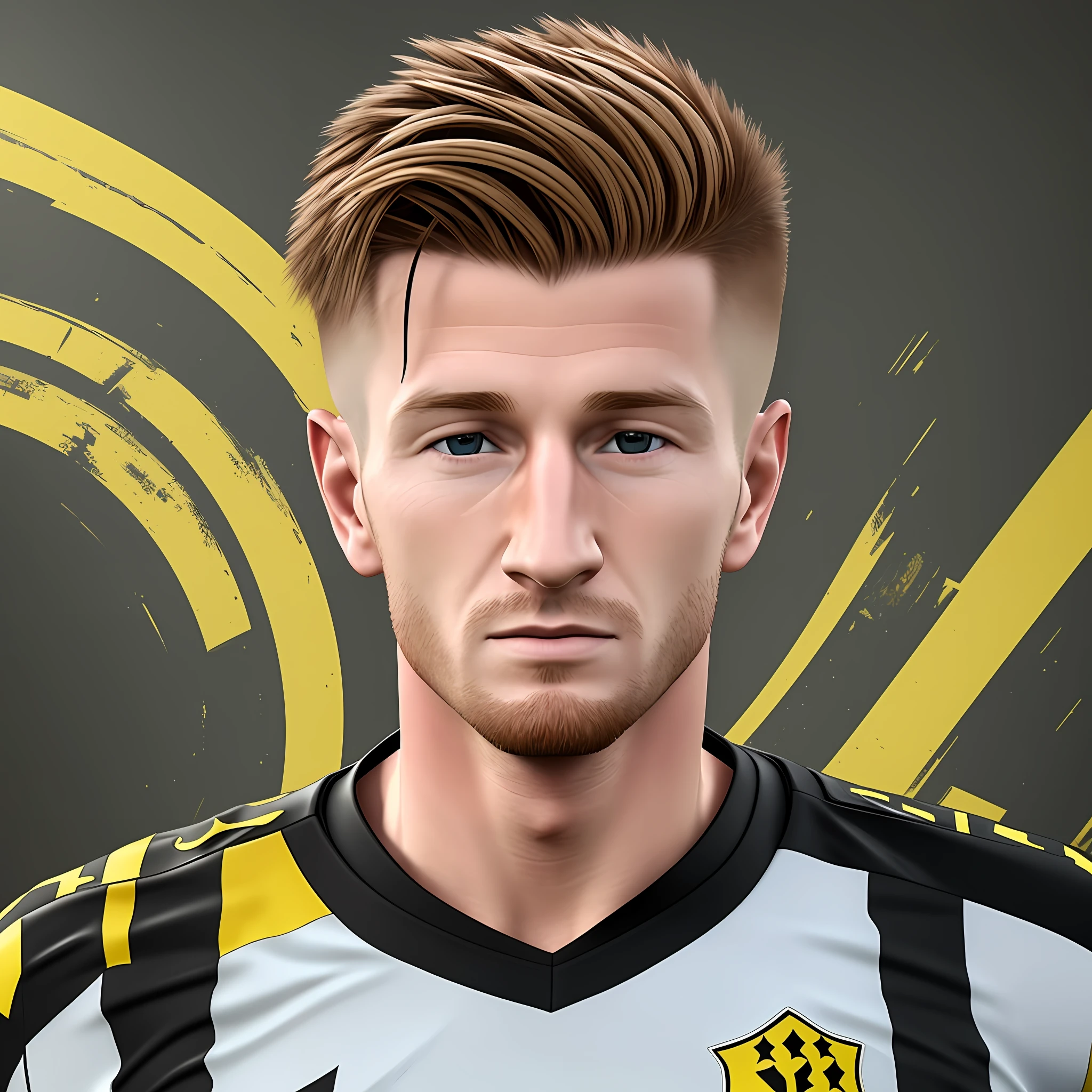 borussia dortmound, marcos reus, player, 8k quality, ultra realistic --auto --s2
