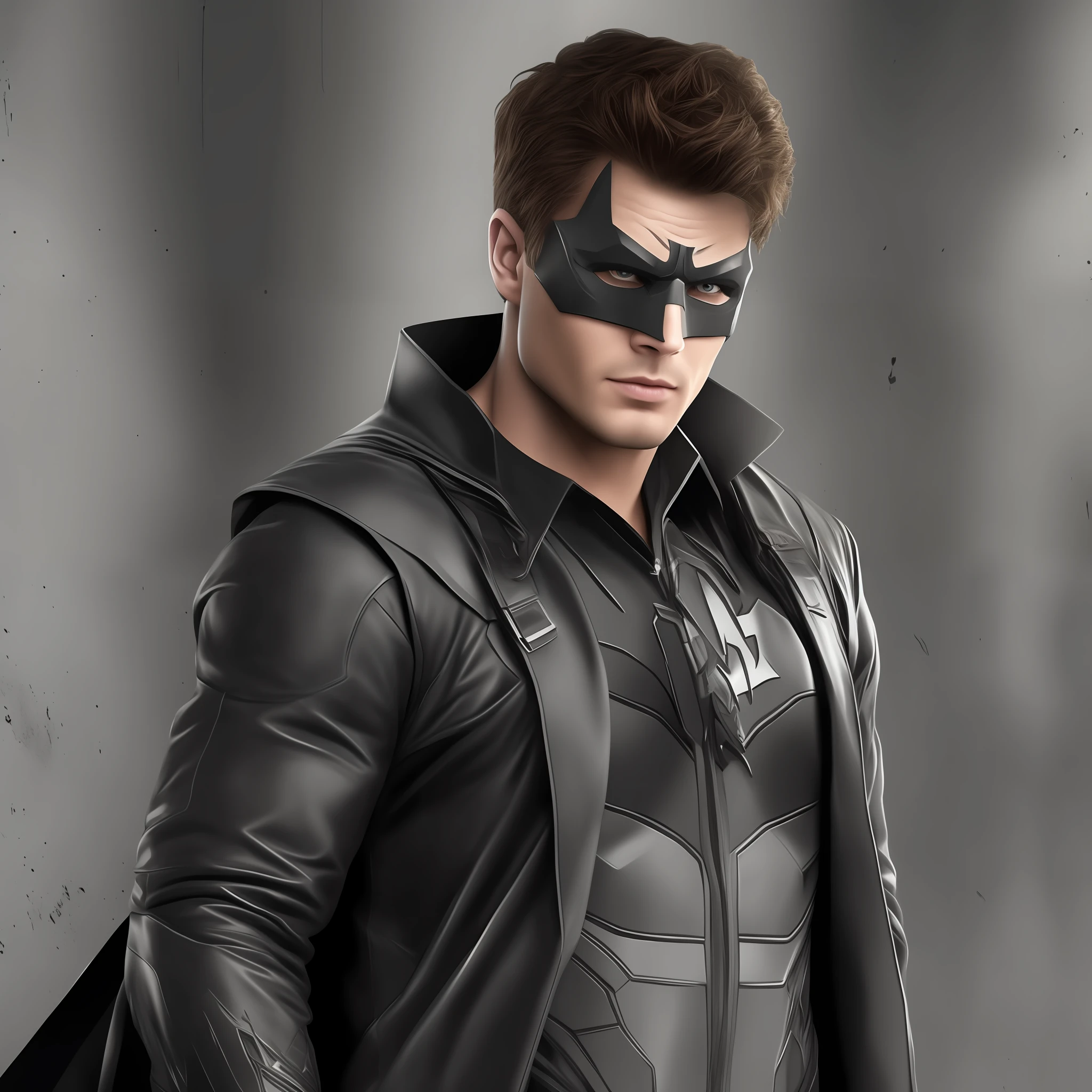 Dean winchester dressed as a batman, without a mask --auto --s2