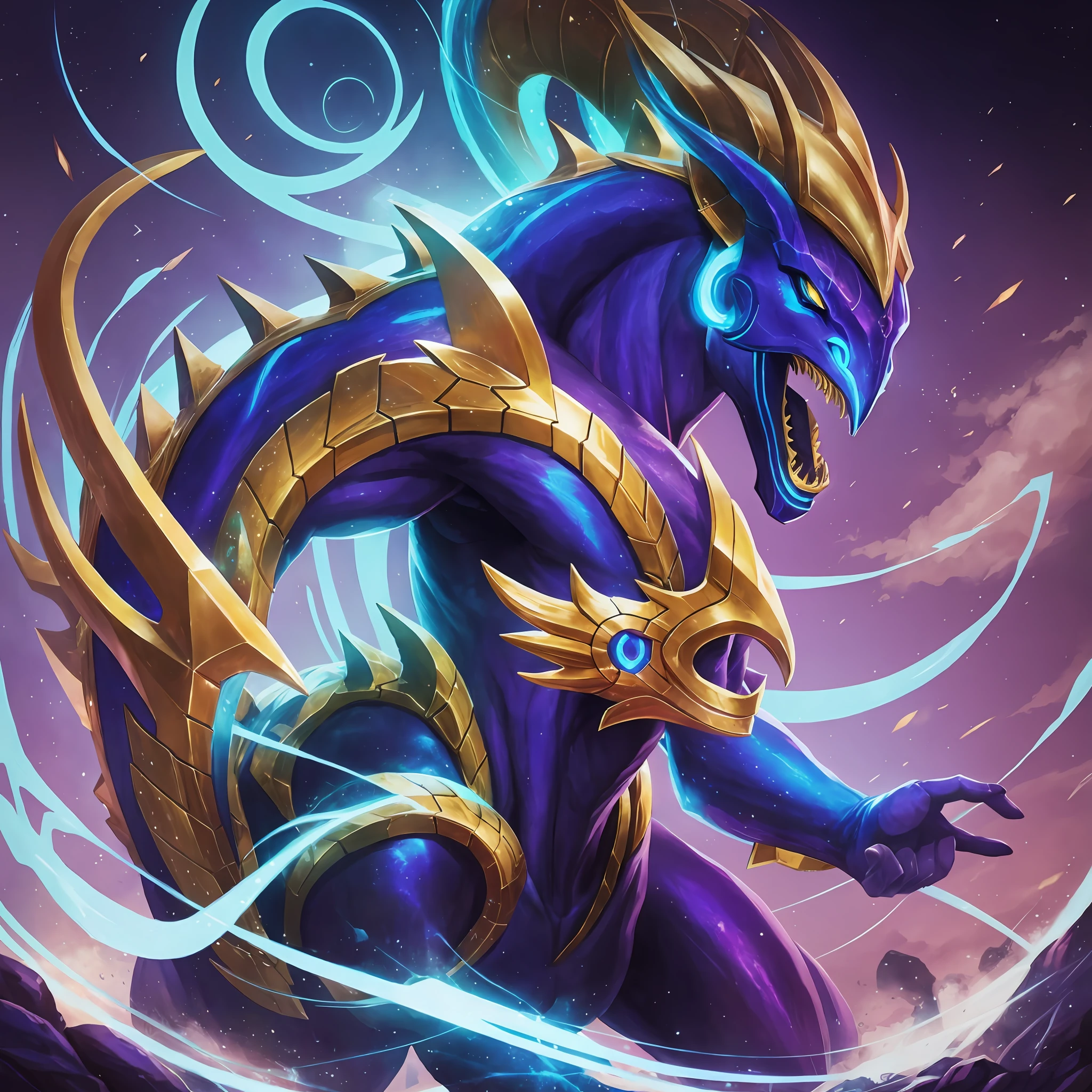 Aurelion sol league of legends, ilustração --auto --s2