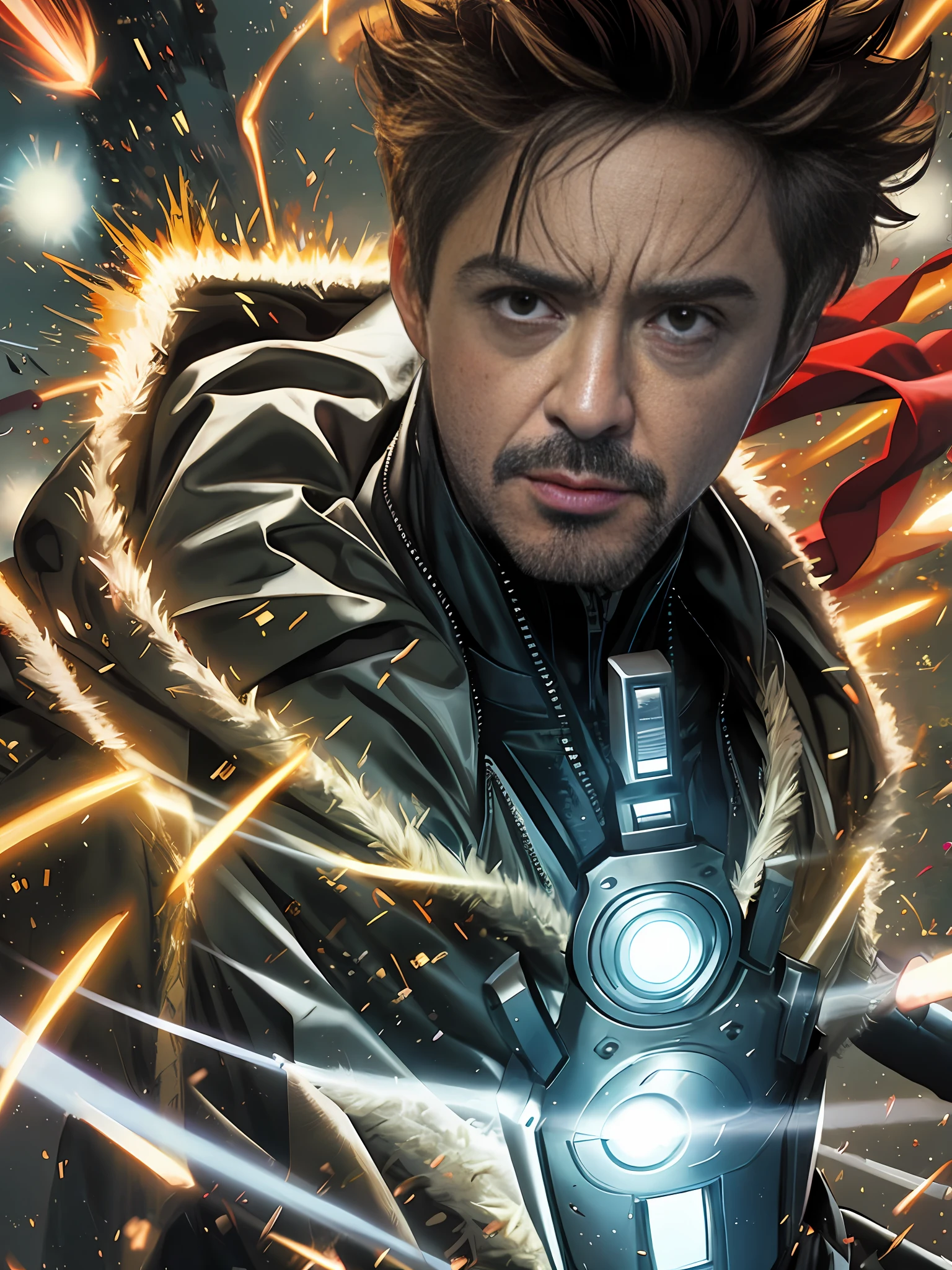 Robert Downey Jr. as Saitama: Imagine Robert Downey Jr. channeling his charismatic wit into the role of Saitama, the incredibly powerful but seemingly ordinary hero from the anime series "One Punch Man." Downey Jr. brings Saitama's deadpan humor and unstoppable strength to the screen.