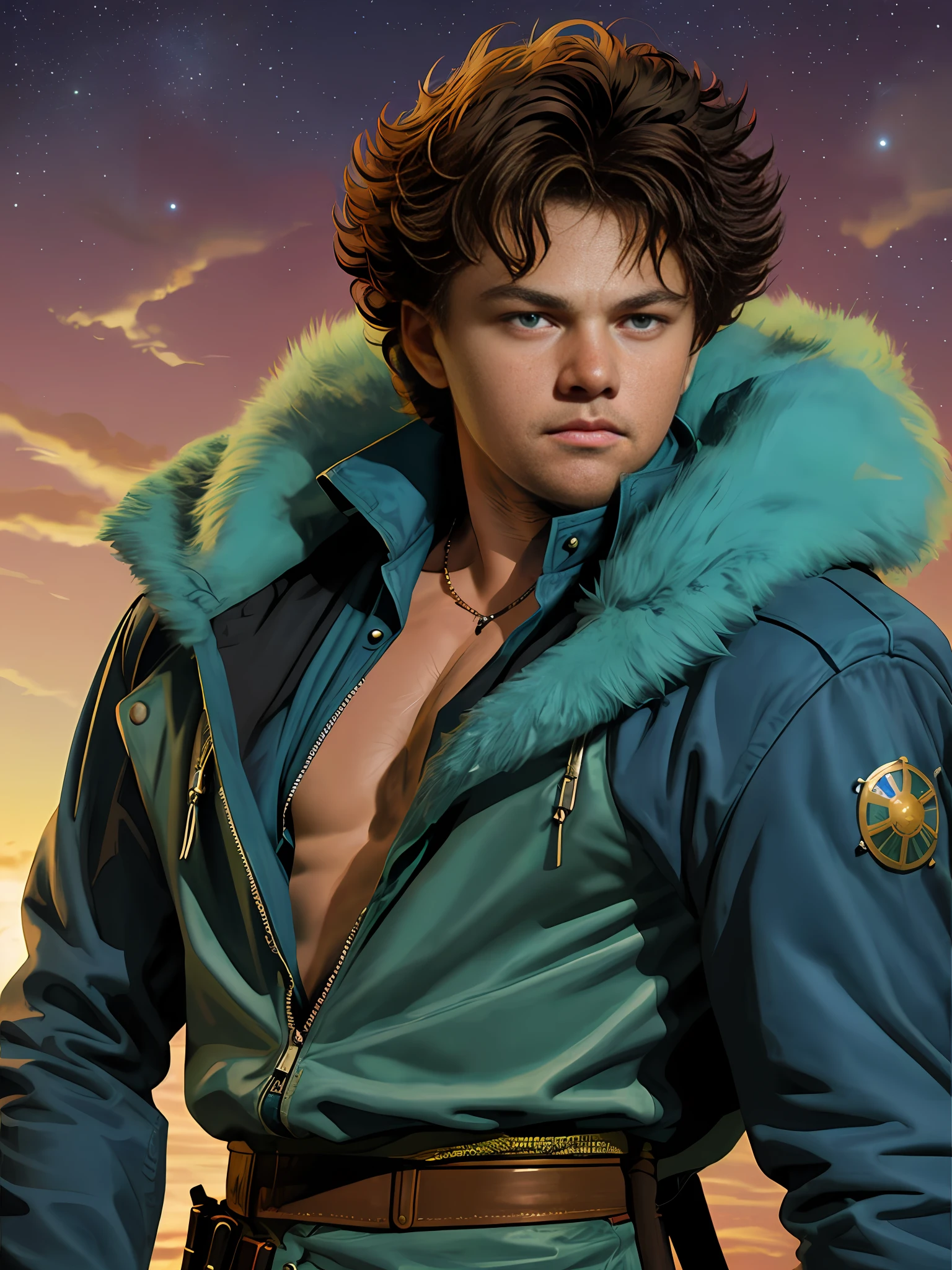 Leonardo DiCaprio as Spike Spiegel: Imagine Leonardo DiCaprio lending his voice to the animated character of Spike Spiegel from the anime series "Cowboy Bebop." With his suave demeanor and expert marksmanship, Spike leads a ragtag crew of bounty hunters through space, taking on thrilling adventures and facing his troubled past.