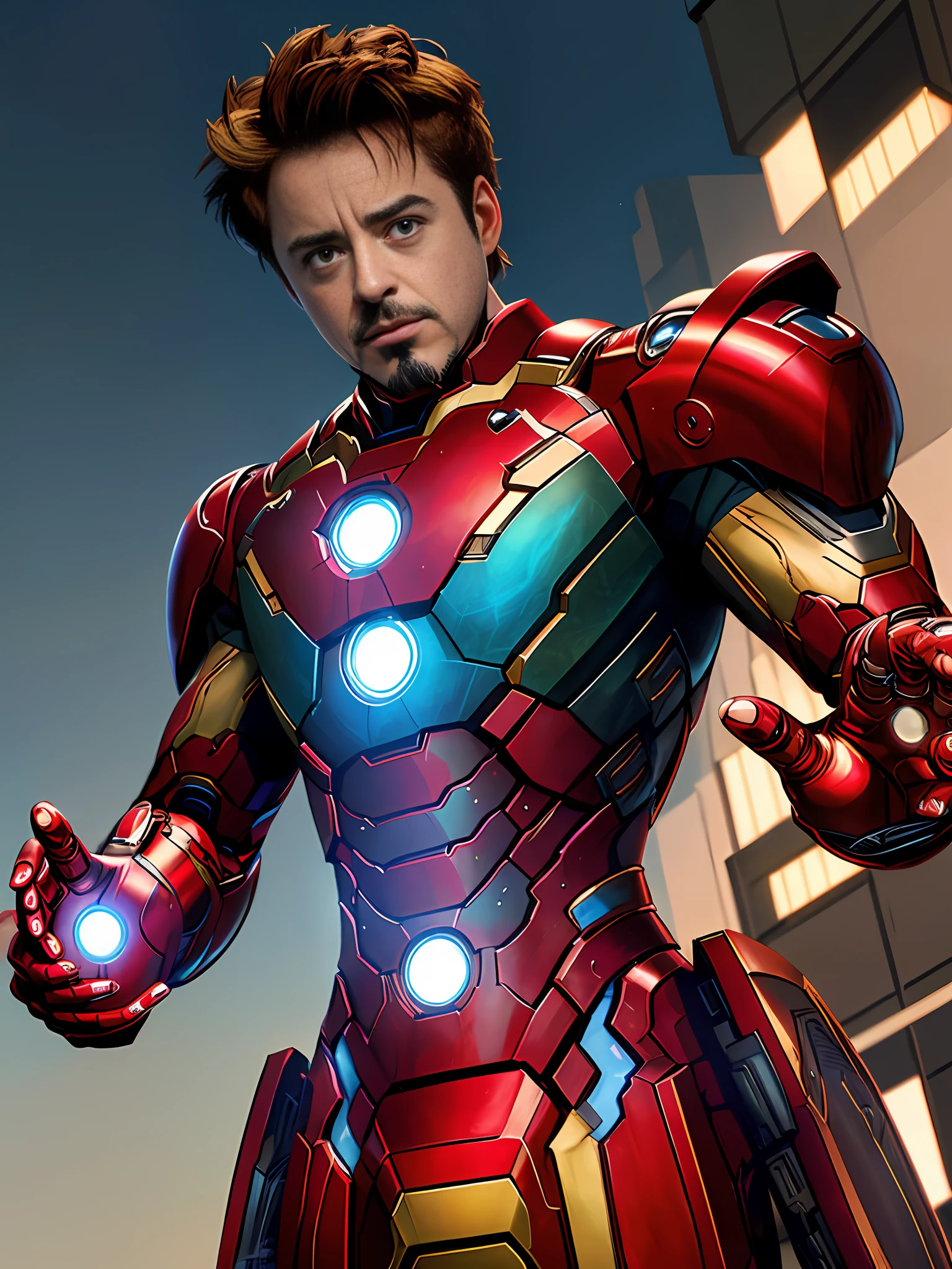 Robert Downey Jr. as Tony Stark/Iron Man: Imagine Robert Downey Jr., known for his portrayal of Tony Stark in the Marvel Cinematic Universe, lending his voice and likeness to an animated version of Iron Man. With his charismatic wit and genius intellect, Tony Stark fights against villains and protects the world using his high-tech armor.