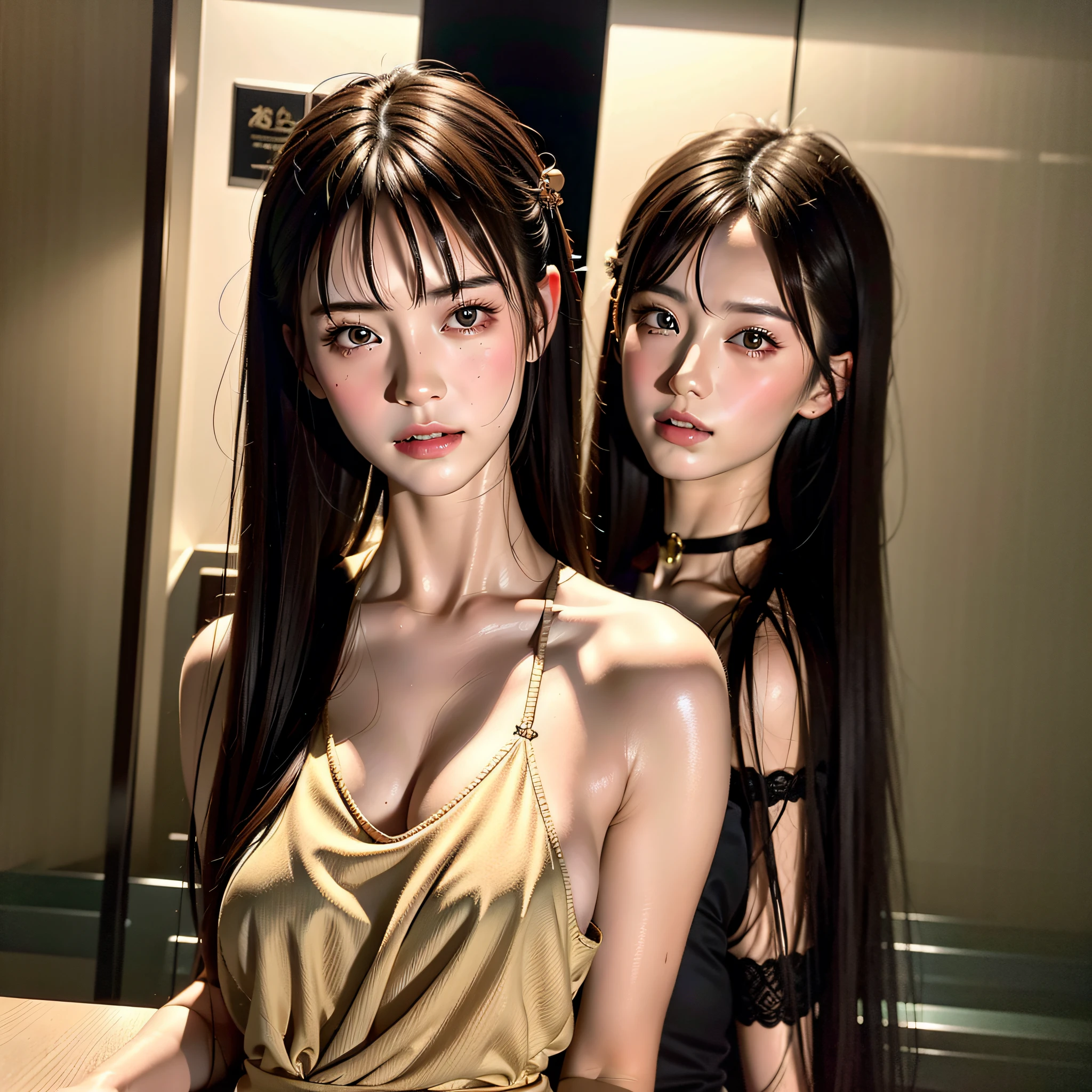 A Chinese girl 18 years old Beautiful eyes, real skin, delicate face, full body picture, hanfu, clothing details, skin details, slim body, delicate and delicate, short hair, black hair, blunt bangs ,beauty, best quality, super detailed, masterpiece, fine detail, high resolution, 8k wallpaper, realistic details, skin details, photoshop \(medium), super detailed, high resolution, extremely detailed, cinematic lighting texture, beautiful, perfect, hd