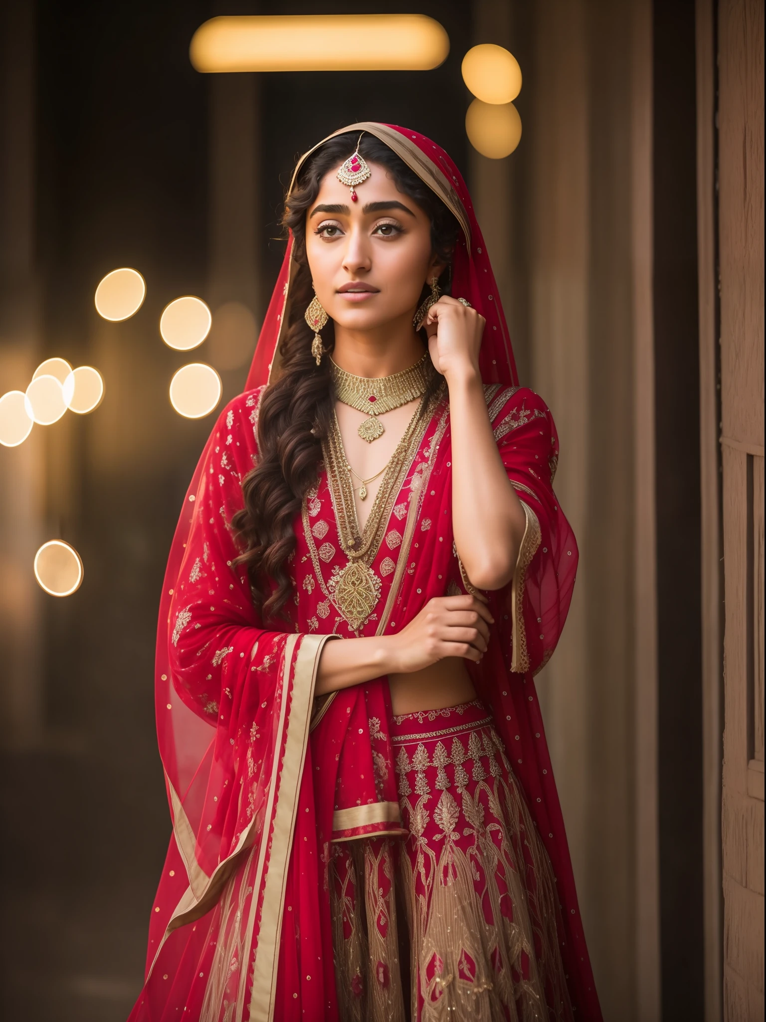 [Pretty photo of Golshifteh Farahani [Environment: night street][type of illumination: Cinematic lighting], extremely realistic, 8k, insane details, intricate details, beautifully color graded,Color Grading, Editorial Photography, Photography, Bo keh, taken with a 60mm lens, ISO 300, f/4, 1/200th -