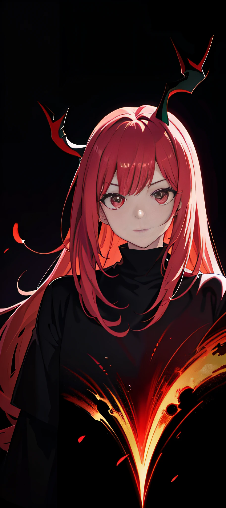 anime characters with horns and red eyes in a dark room, anime style 4 k, detailed digital anime art, anime art wallpaper 4k, anime art wallpaper 4 k, badass anime 8 k, anime wallpaper 4k, anime wallpaper 4 k, stunning anime face portrait, anime art wallpaper 8 k, 4k anime wallpaper, digital anime art, 4 k manga wallpaper