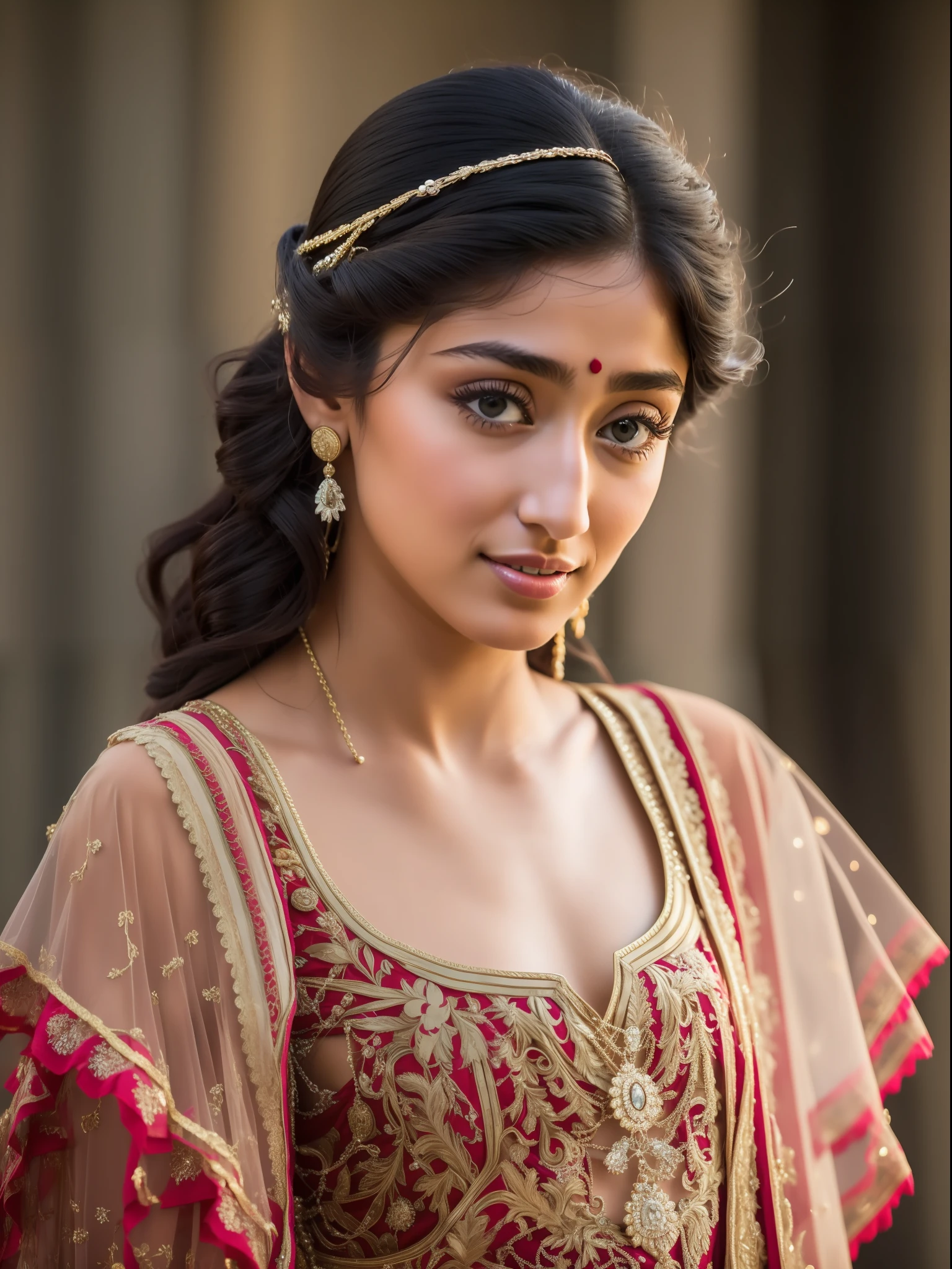 medium full shot,high angel view,Pretty photo of Golshifteh Farahani,perfect anatomy,dressed like a european,inspired by extraction movie style,Cinematic lighting, extremely realistic, 8k, insane details, intricate details, beautifully color graded,Color Grading, Editorial Photography, Photography,sharp focus, taken with a 60mm lens, ISO 300, f/4, 1/200th -