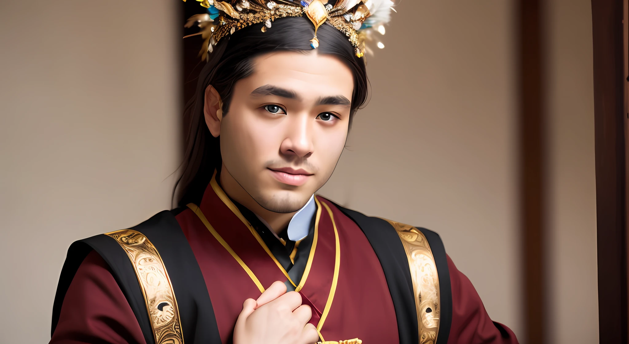 Young, no beard