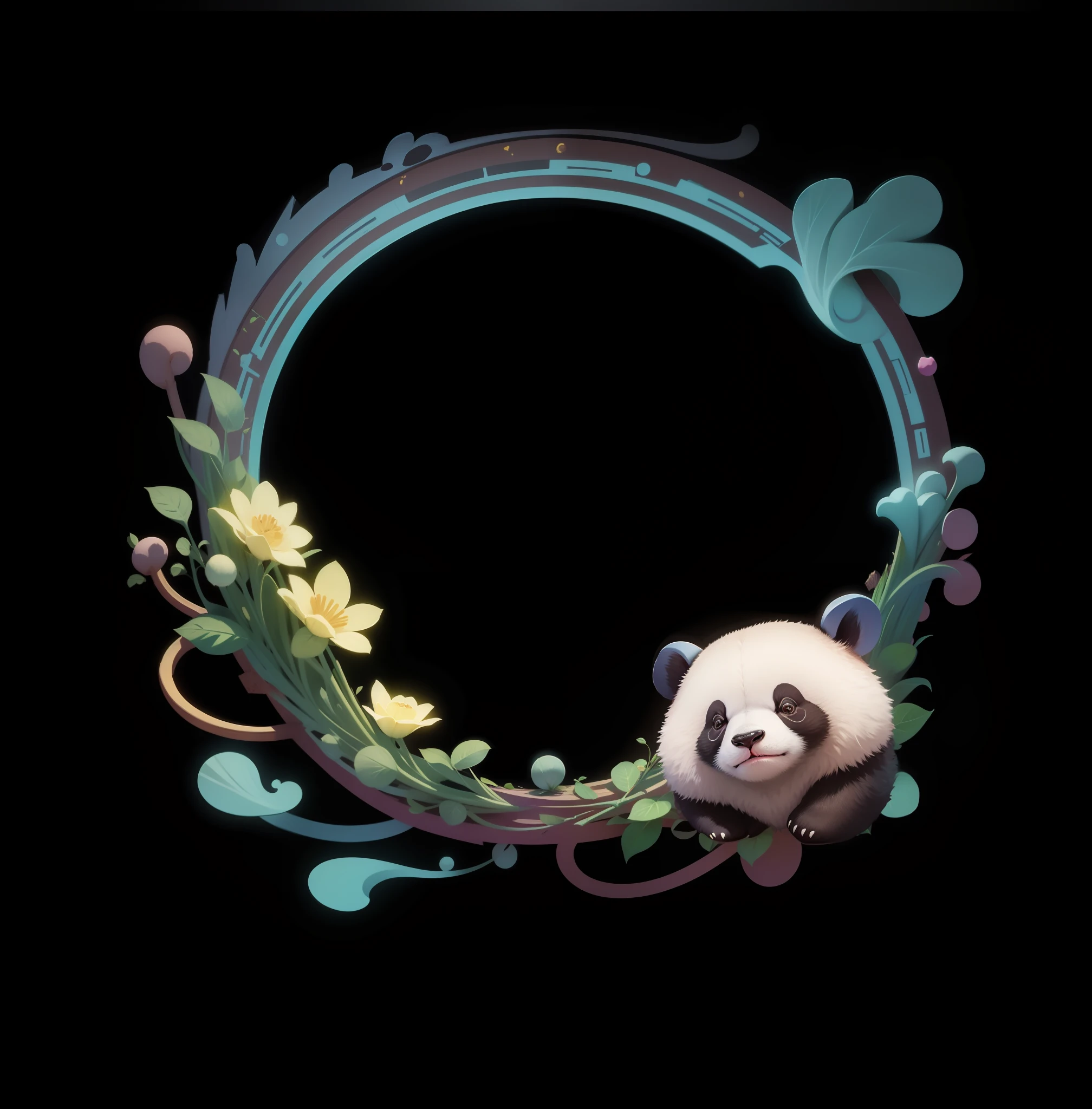 Cute giant panda --auto --s2