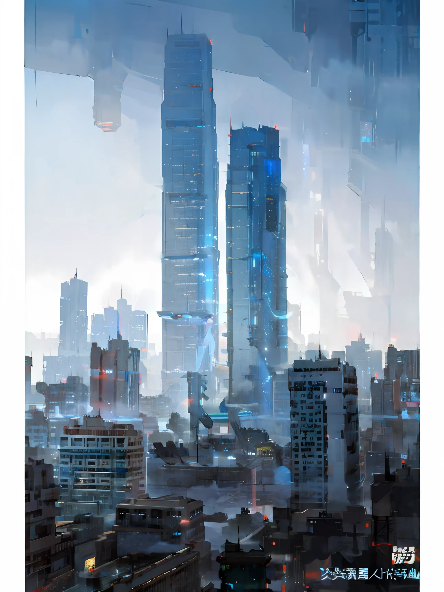 Changsha Culture, Cyberpunk, Future City, Blade Runner,