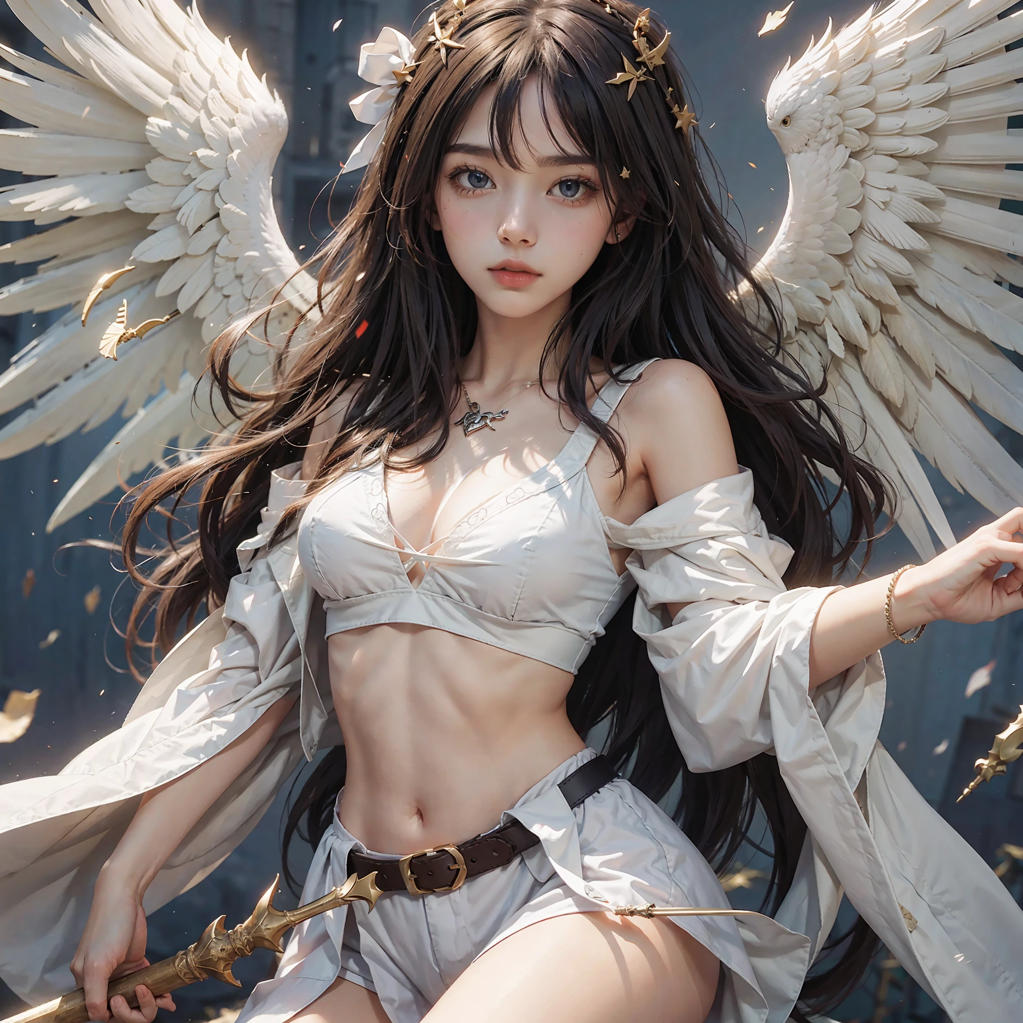 Spear. Flag. Angel. (Middle chest: 1.4), pray. --auto --s2