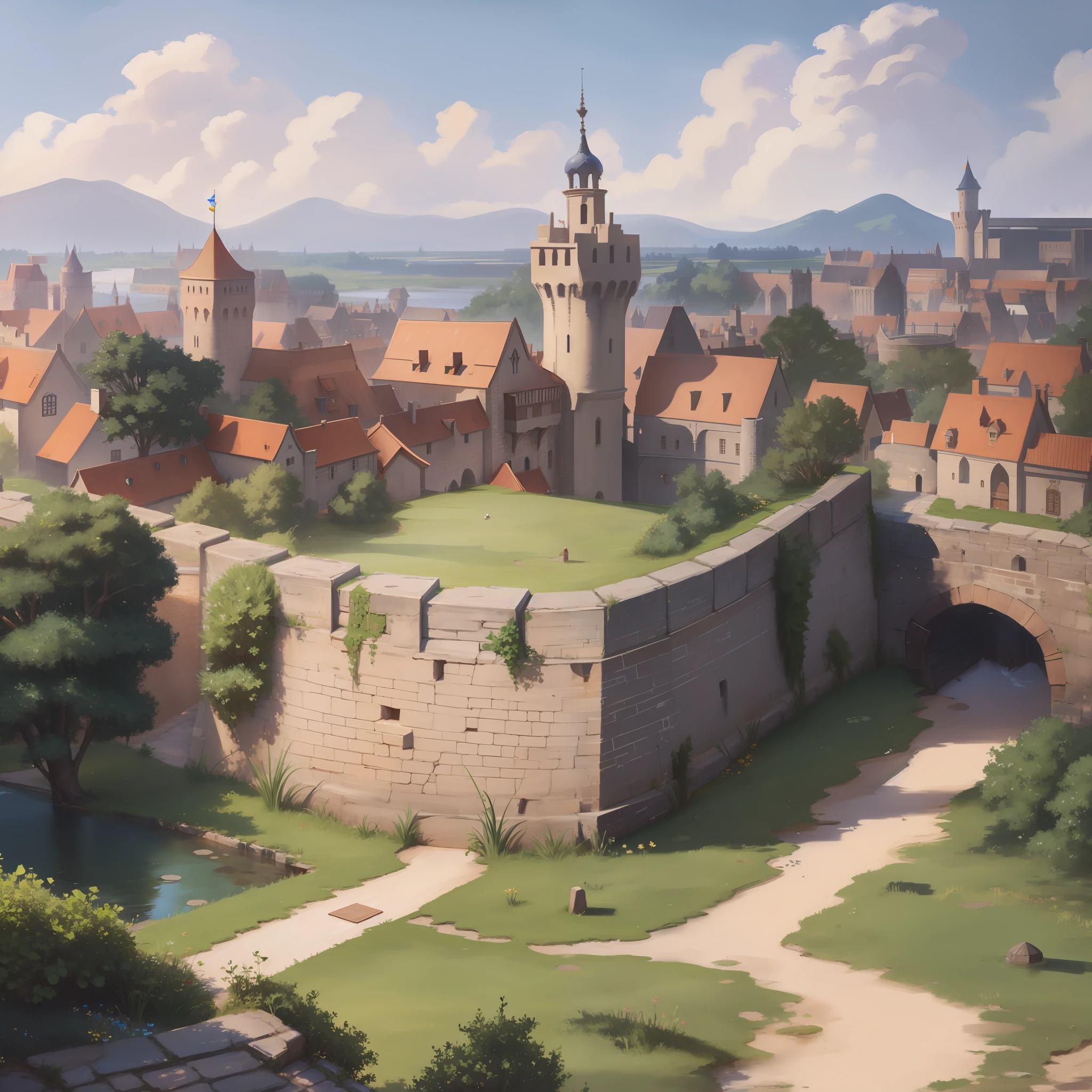 A moat