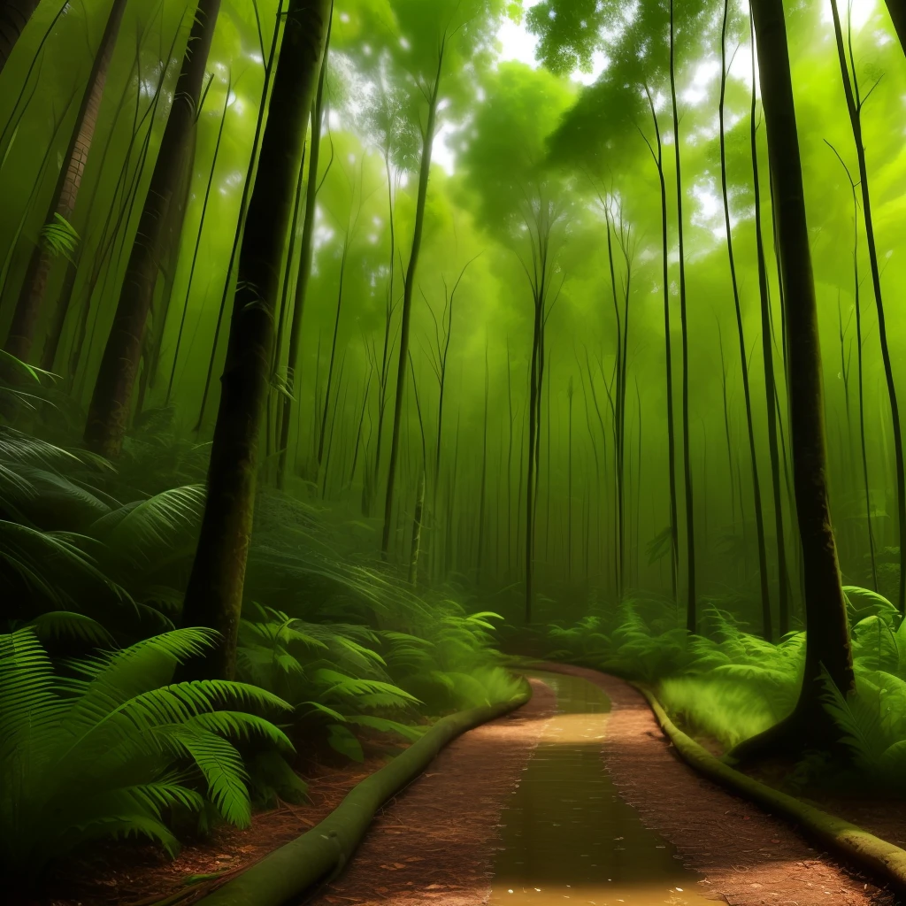 Amazon warrior nature forest