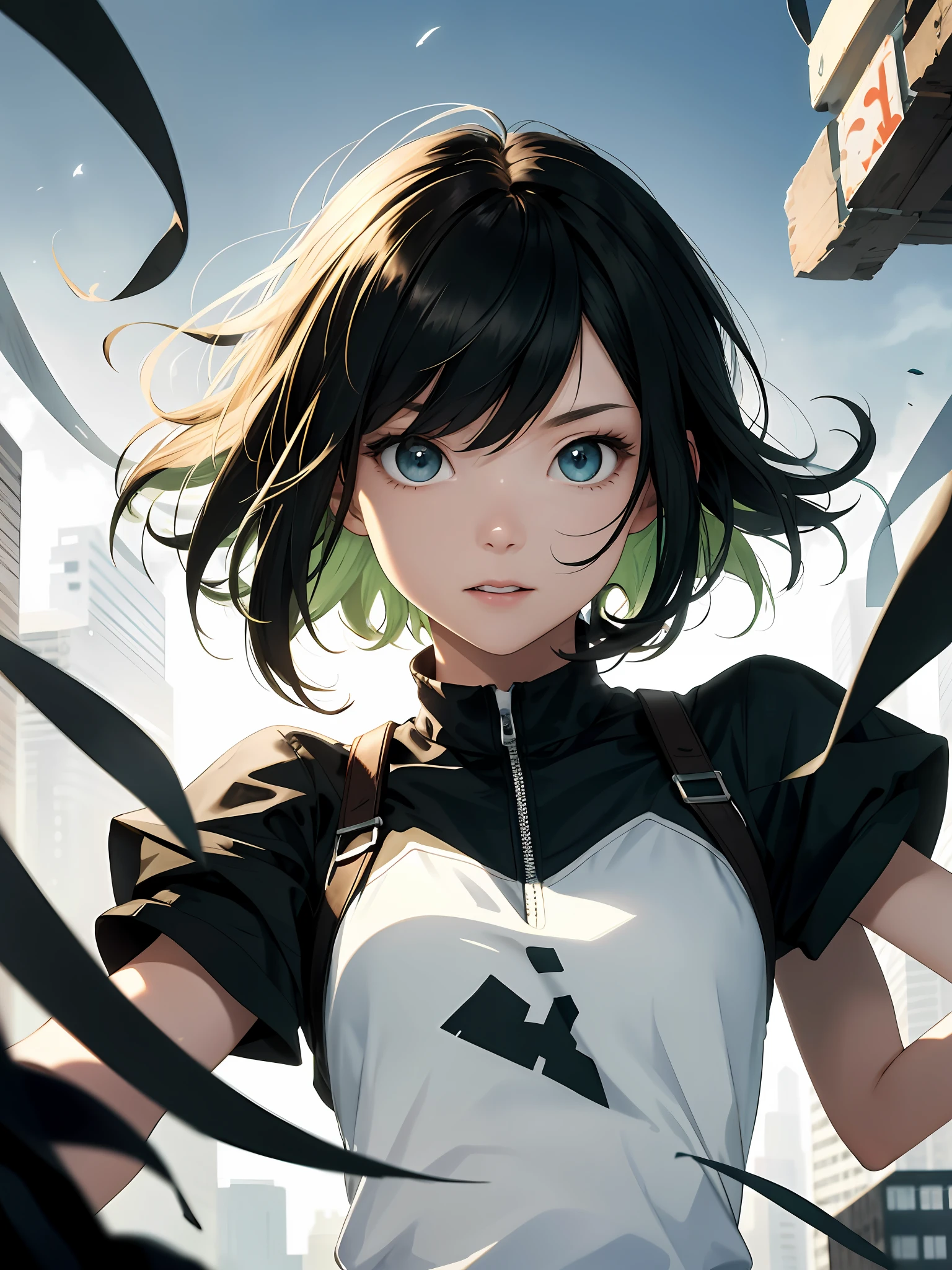 Creates an image of a girl (6 years ,blonde hair , tall hair , blue eyes , named Julia) and a boy (7 years, black hair , short hair,  green eyes ,named Ryan ) fighting for a game . Break, absurd, highres, ultra detailed, (1girl:1.3), BREAK , Create a minimalist design, with clean lines, simple shapes, and a focus on composition and balance. BREAK , Capture an agent of chaos, with the power to disrupt order, spread confusion, and thrive in unpredictable situations. BREAK , Capture an image in low light, with minimal lighting and a focus on the subtle details and atmosphere of the scene. BREAK , Captures an urban cityscape, with imposing buildings, bustling streets and a dynamic atmosphere. BREAK , Creates a scene of children playing, capturing their innocence, energy, and sense of wonder and exploration.