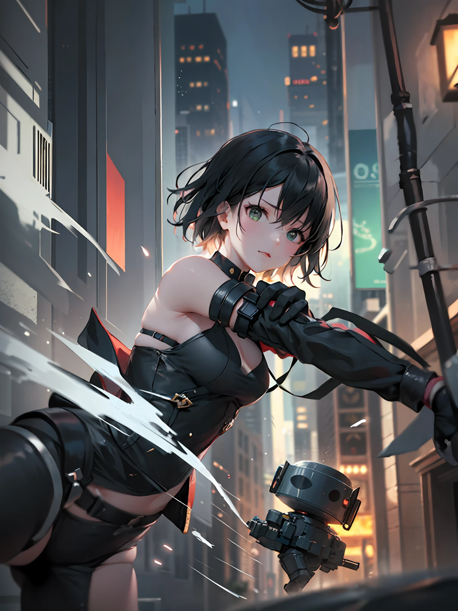 a boy (7 years, black hair , short hair, green eyes ,named Ryan ) fighting in the war to live . Break, absurd, highres, ultra detailed, (1girl:1.3), BREAK , Create a minimalist design, with clean lines, simple shapes, and a focus on composition and balance. BREAK , Capture an agent of chaos, with the power to disrupt order, spread confusion, and thrive in unpredictable situations. BREAK , Capture an image in low light, with minimal lighting and a focus on the subtle details and atmosphere of the scene. BREAK , Captures an urban cityscape, with imposing buildings, bustling streets and a dynamic atmosphere. BREAK , Creates a scene of children playing, capturing their innocence, energy, and sense of wonder and exploration.