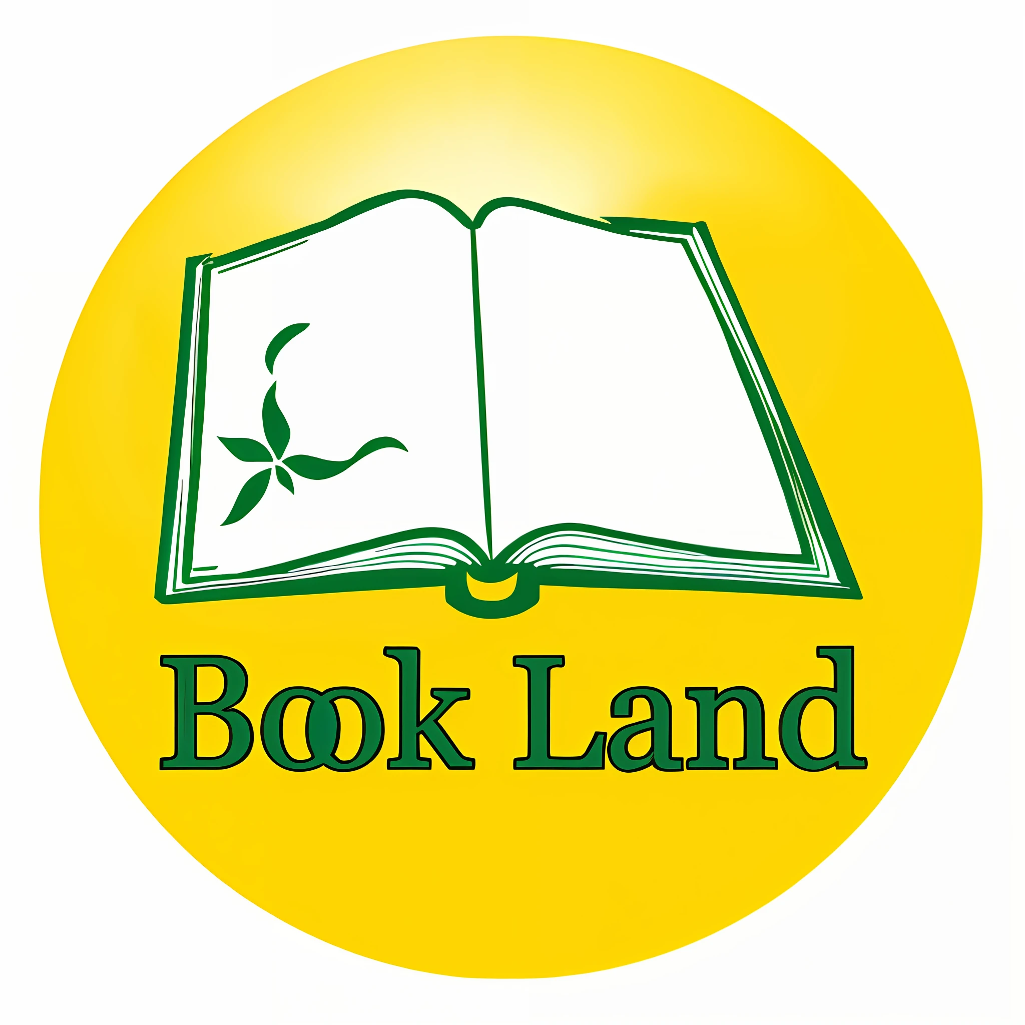 (opened book), logo, logo, green outline, fit with background, white background, good drawing