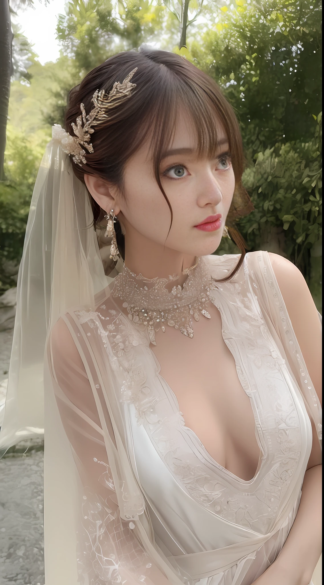 (Happiness Like a Goddess: 1.2), Kpop Idol, Koean Mix, (RAW Photo: 1.2), (Photorealistic: 1.4), (Masterpiece: 1.3), (Intricate Details: 1.2), Delicate and Beautiful Details, (Detailed Eyes), (Detailed Facial Features), (Nude), Tall Woman, Petite, Small, Thin Waist, Skin-snug, (Beholder), From the Front, Large circle earrings, slim legs, (skinny), (highest quality: 1.4), (ultra) high resolution: 1.2), cinema light, outdoor, (highly detailed figure), (lip gloss, eyelashes, top quality, ultra high resolution, depth of field, caustics, wide area illumination, natural shading, 85mm, f/1.4, ISO 200, 1/160 sec: 0.75),
