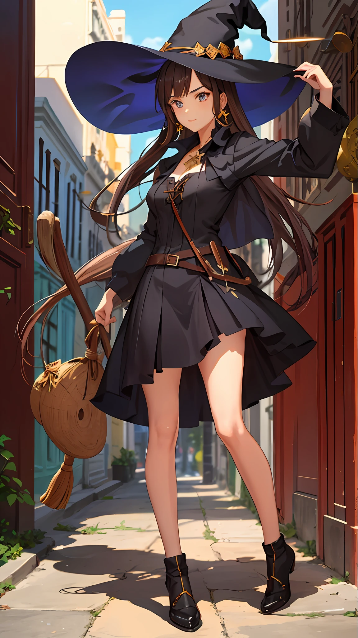 A witch with a cuba