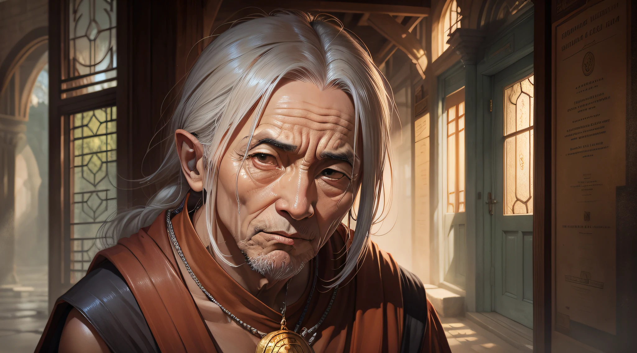 a wise monk