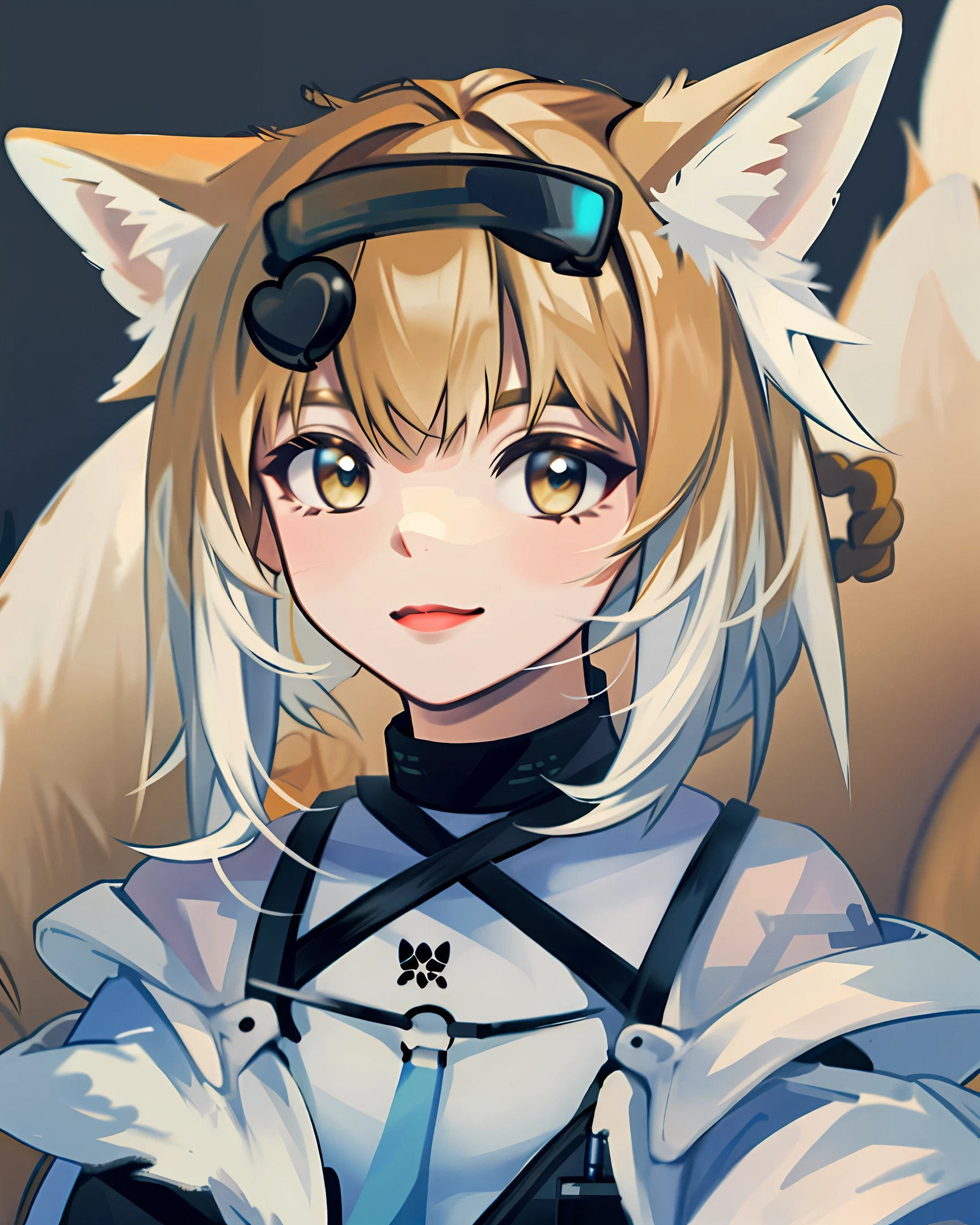 Big furry ears with sunglasses