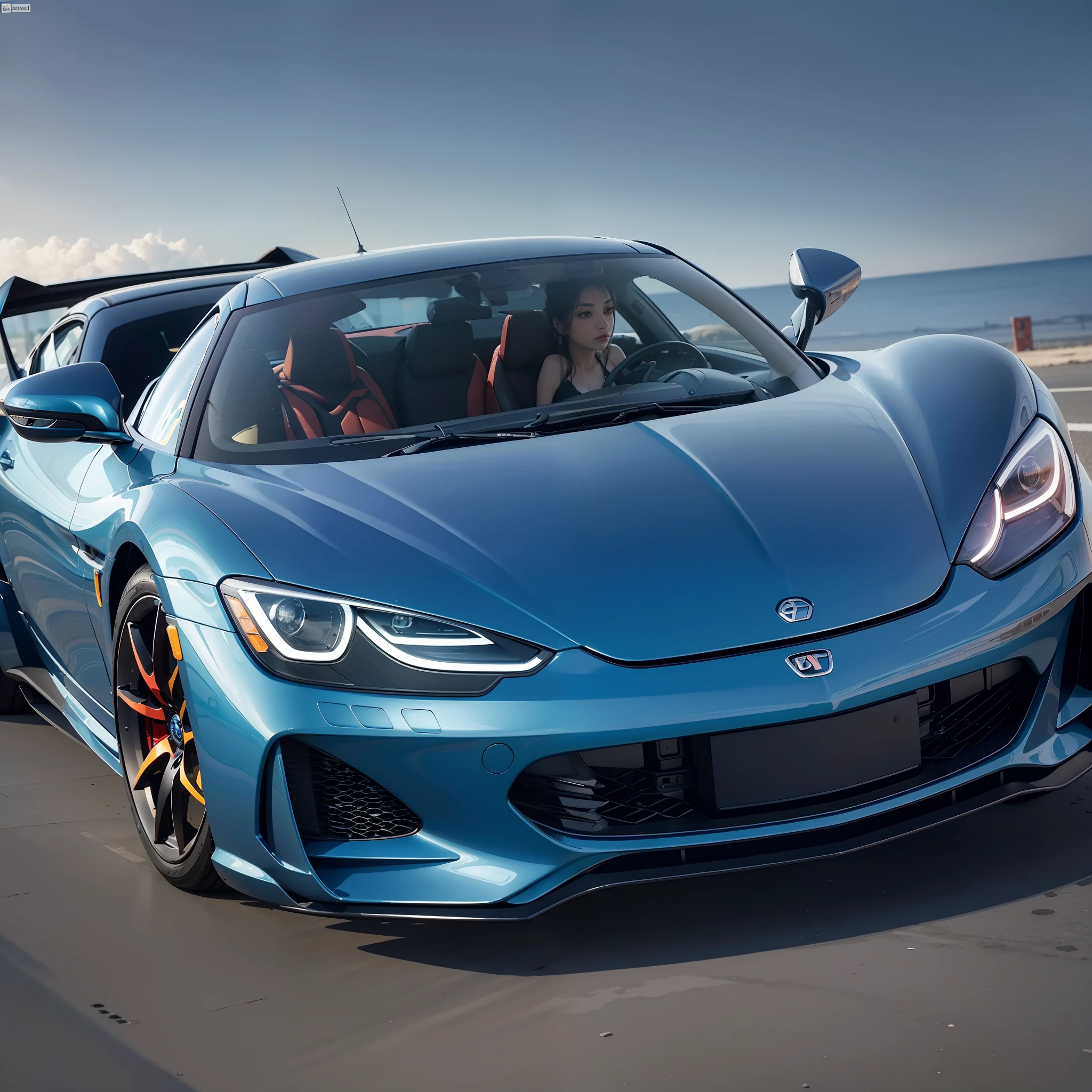 ultra detailed and realistic car, vivid colors, lucid atmosphere, beyond imagination, out of feed, ultra seductive, intricate, ecitante, unique --auto --s2
