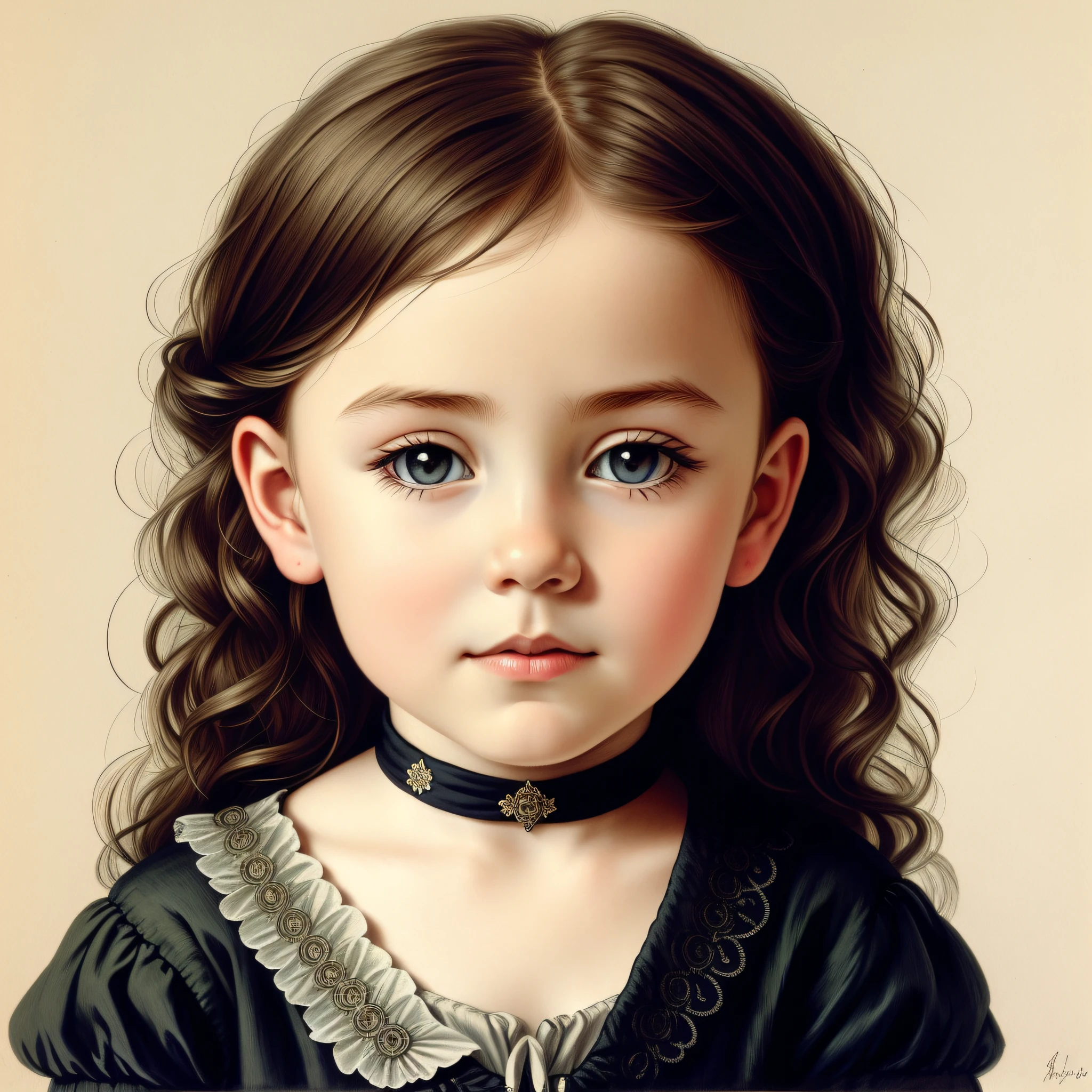 (a detailed drawing of  a Irish child, portrait :1) , detailed, historic illustration, gothic, magic, hyperrealistic ,8k,europe,(cute),