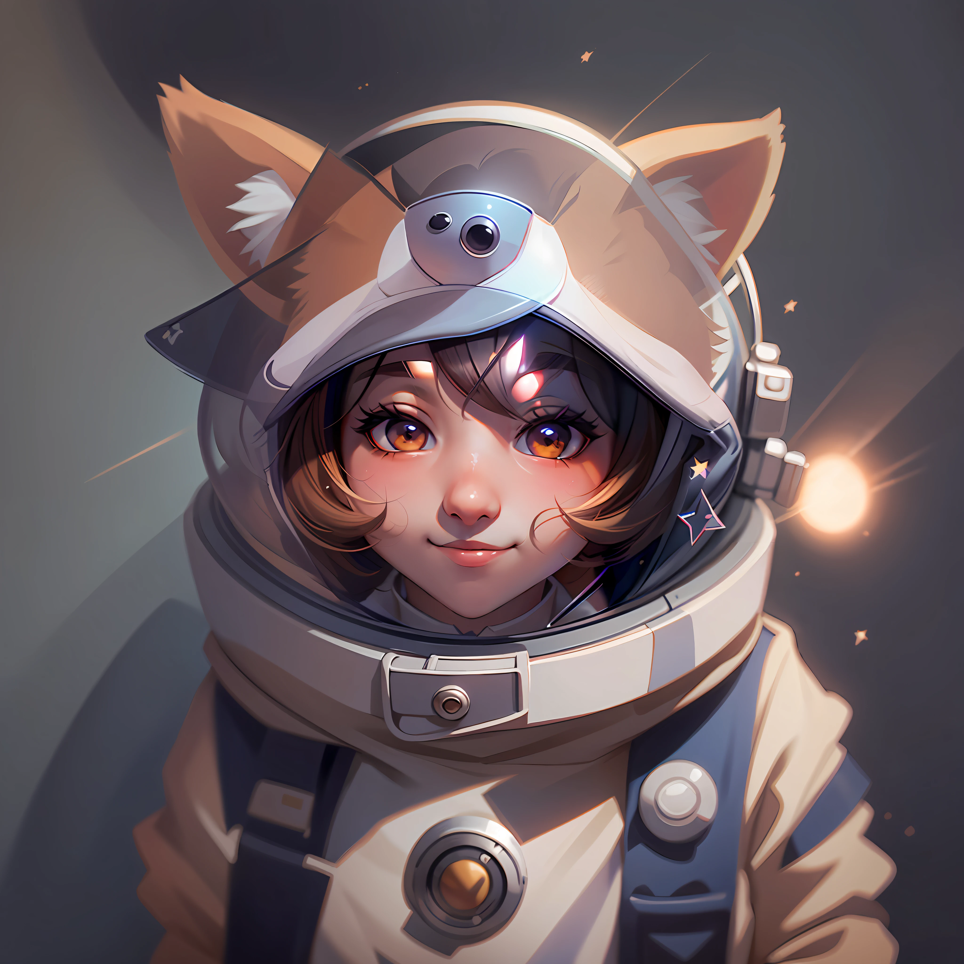 Corgi with astronaut hat --auto --s2