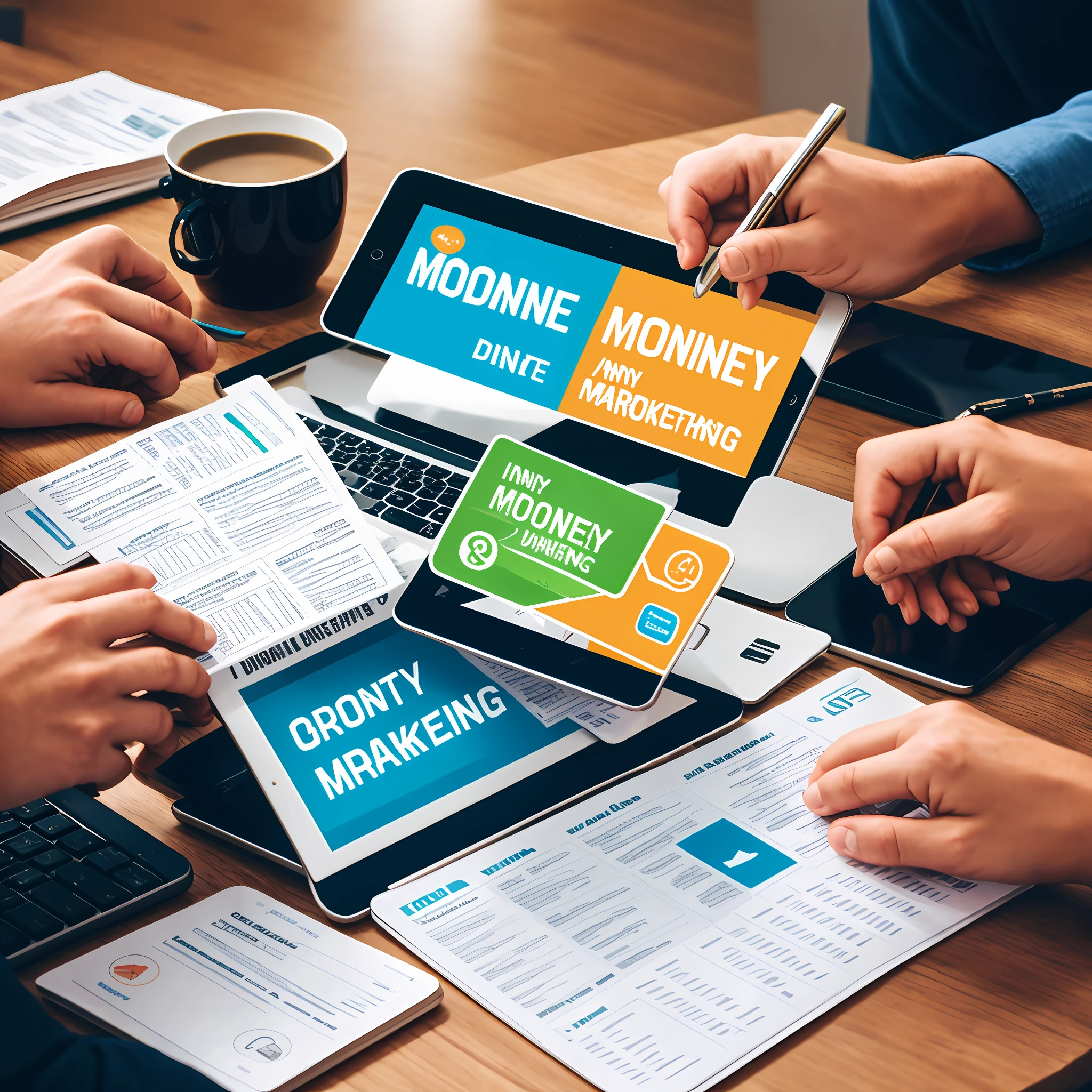 Money with digital marketing