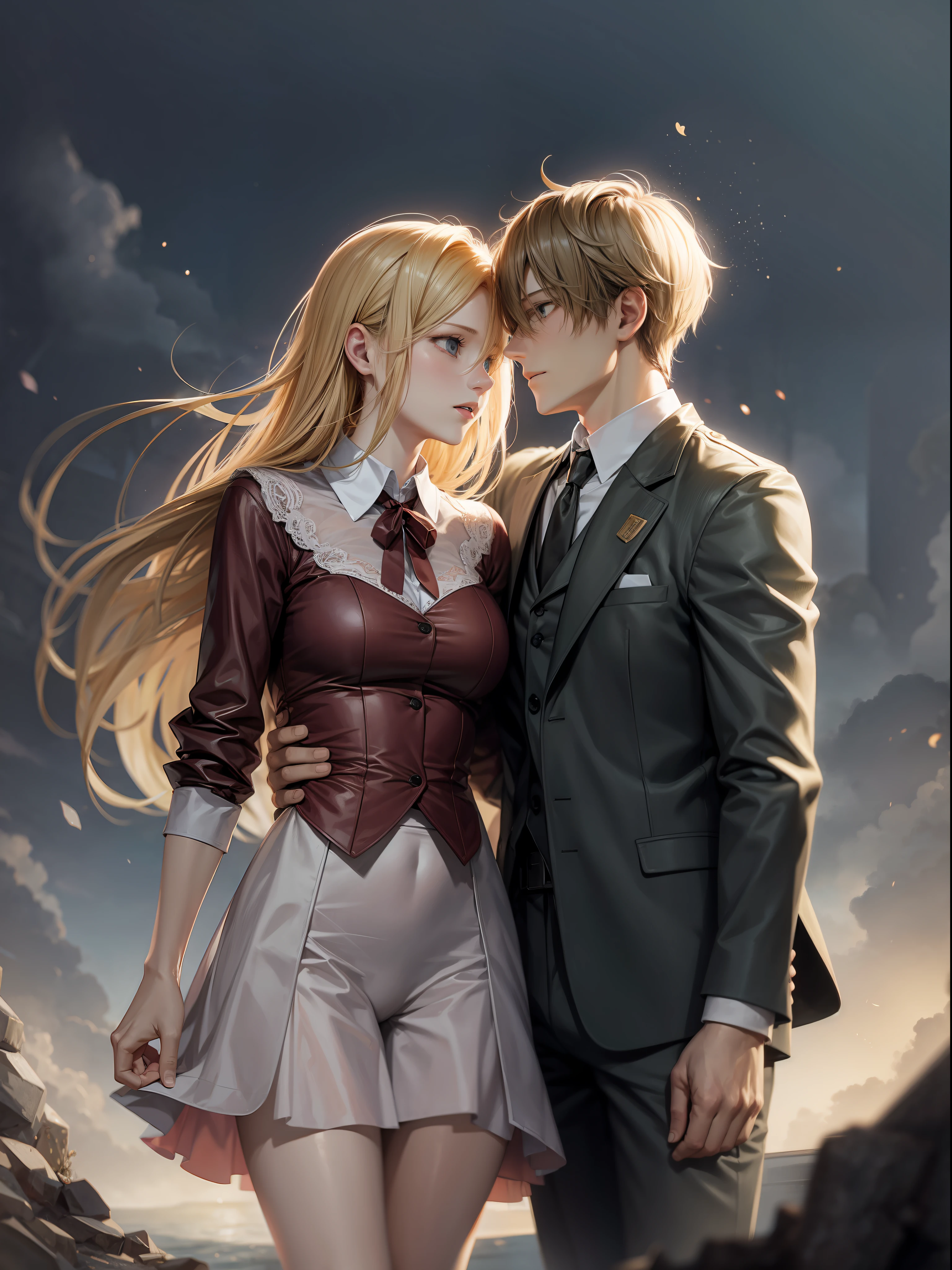 Romantic Couple, Bertholdt hoover x Annie Leonhart