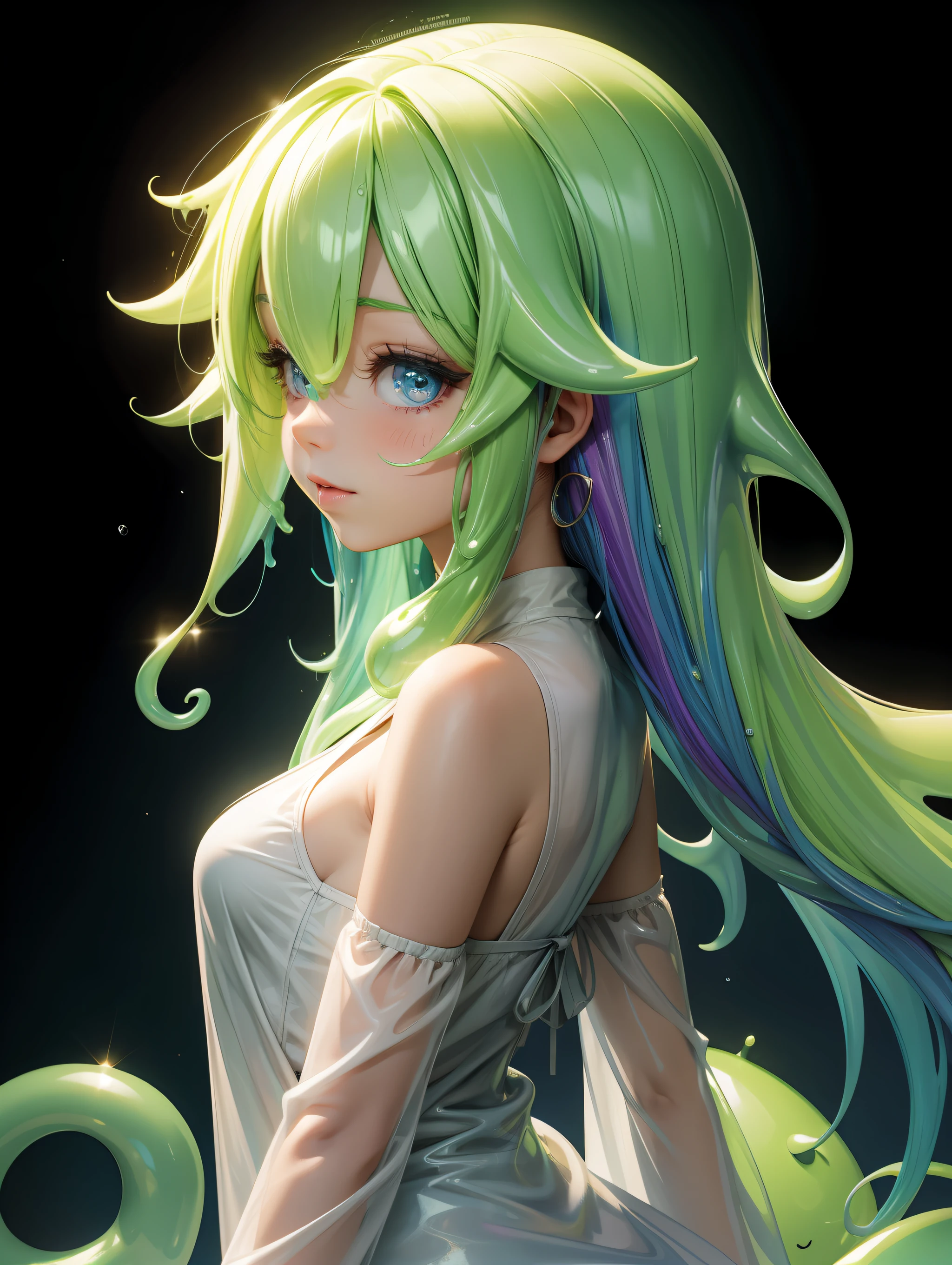 slime girl,
RAINBOWSTYLE,