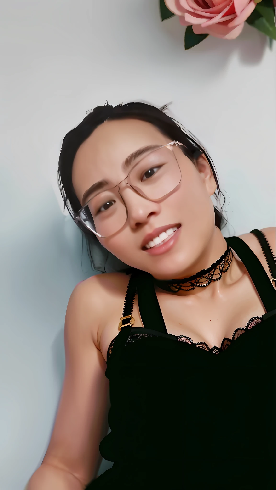 Lace suspenders