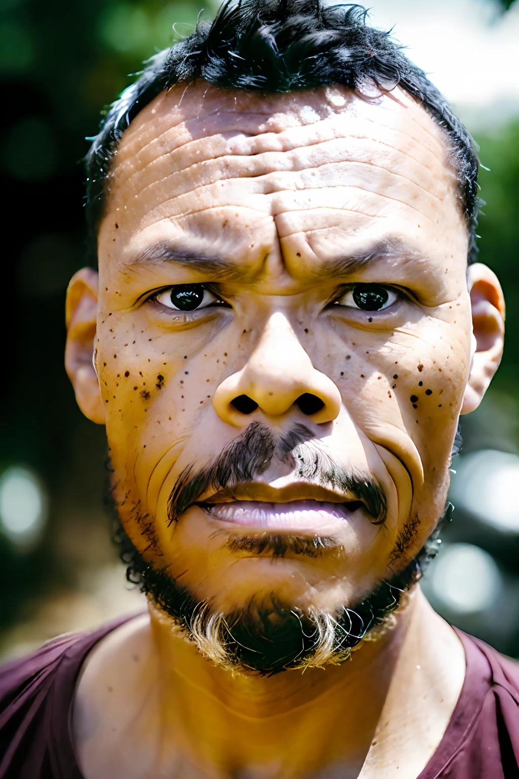 guttonerdvision5, portrait of modern Jesus, cinematic lighting, depth of field, bokeh, realism, photorealistic, hyperrealism, professional photography, uhd, dslr, hdr