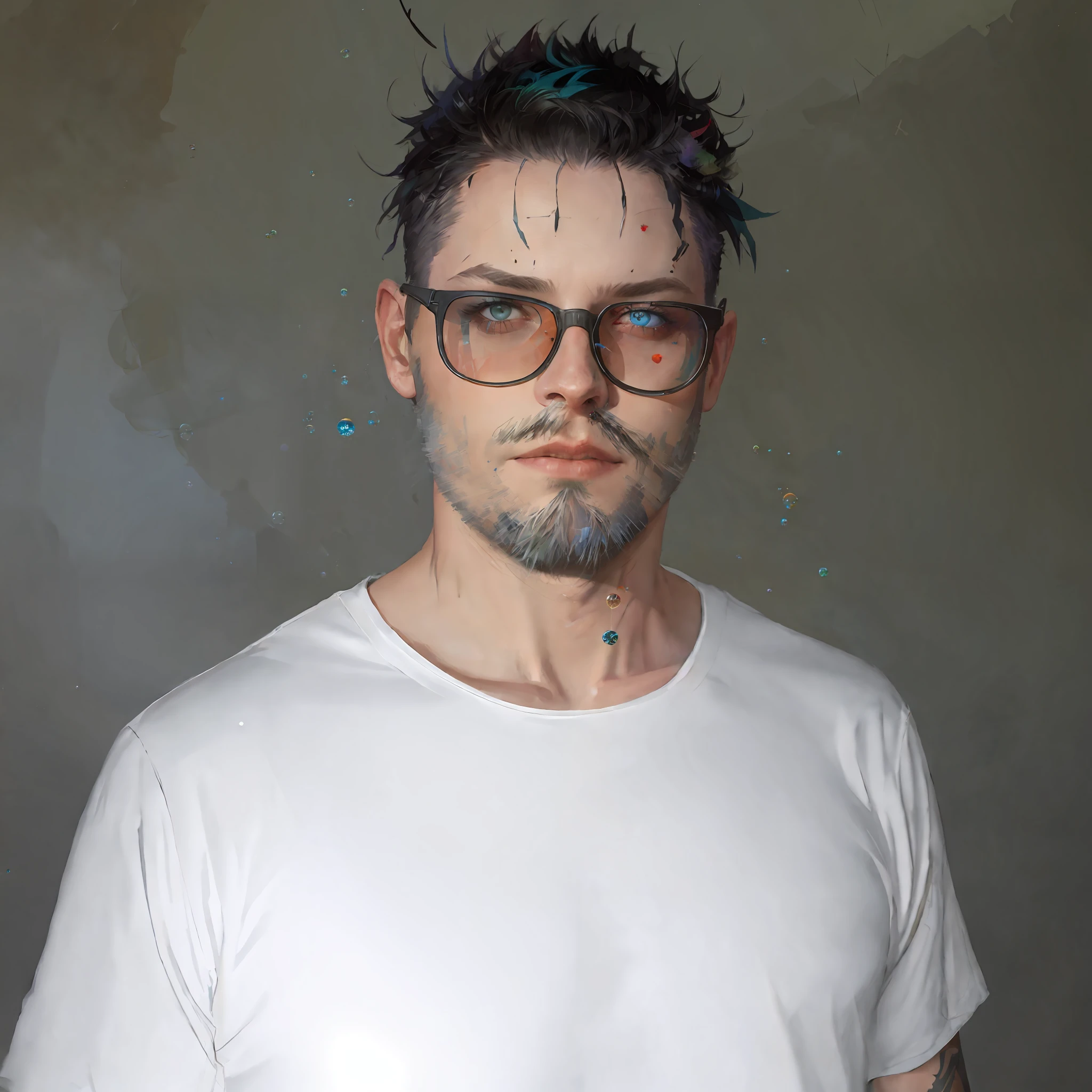 Style Snthwve Nvinkpunk Beautiful Hoemm as Sandman Delusion, (hallucinating colorful soap bubbles), by Jeremy Mann, by Sandra Chevrier, by Dave McKean and Richard Avedon and Maciej Kuciara, Punk Rock, Tank Girl, High Detailed, 4K, RTX --auto --s2