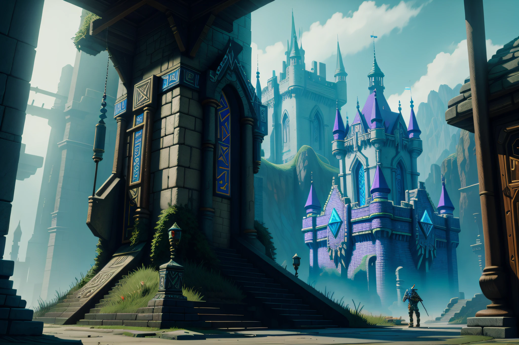 Cyberpunk, Hyrule Castle, zelda