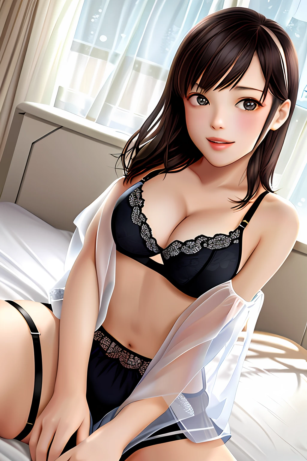 Girls, looming lingerie