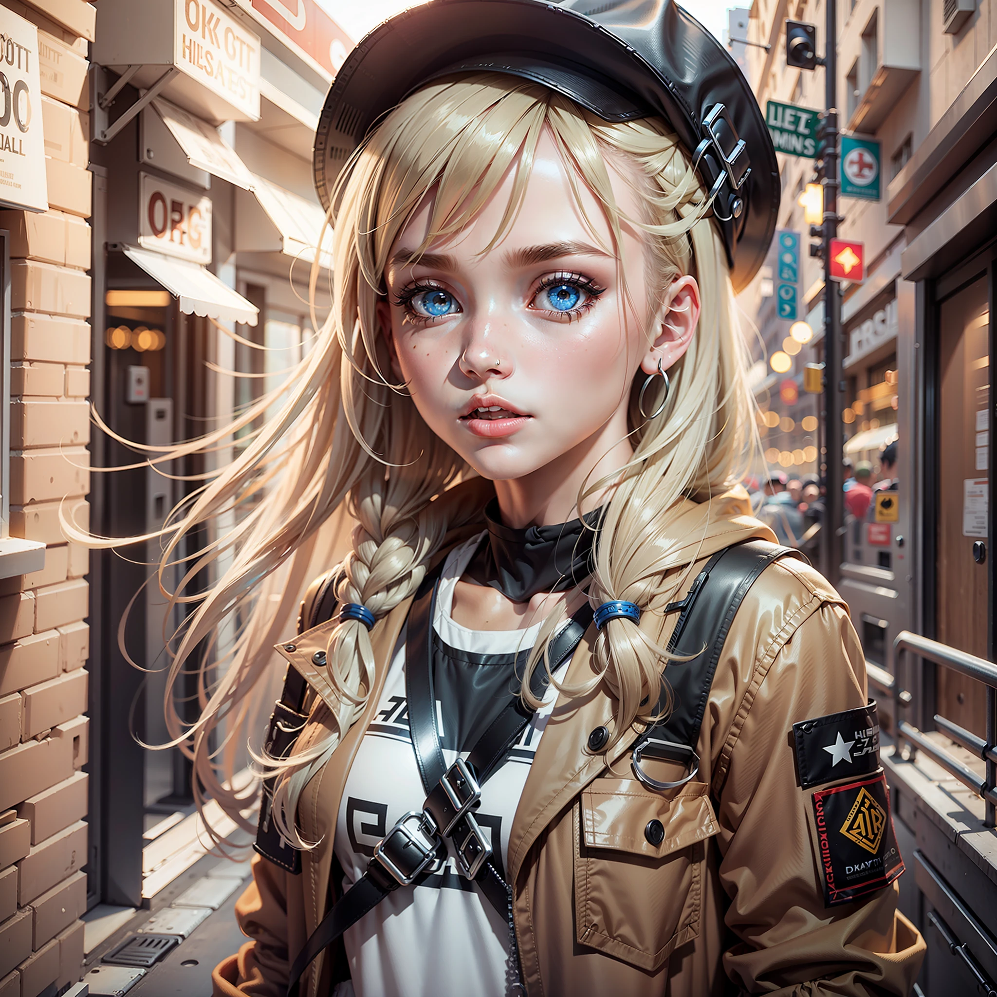 Realistic human girl
