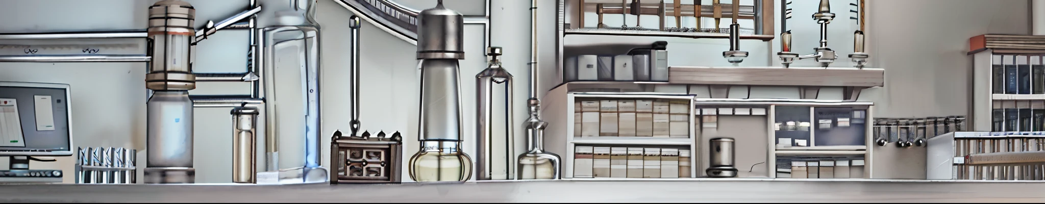 Create a pencil sketch of a medieval laboratory, with computers, electronics and lightning